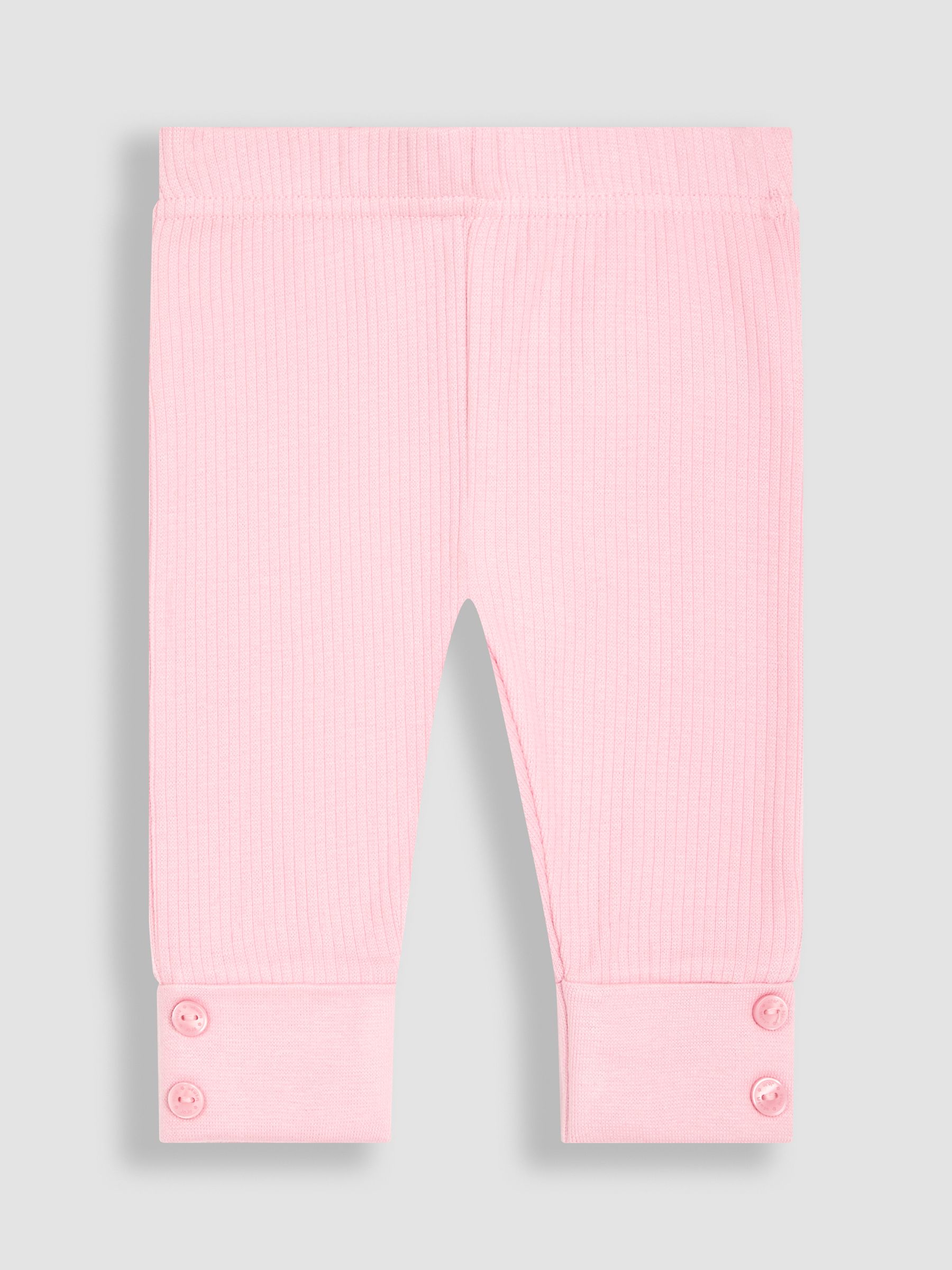 Pink Strawberry 2-Piece Floral Collar Tunic & Rib Leggings Set - Image 5 of 6