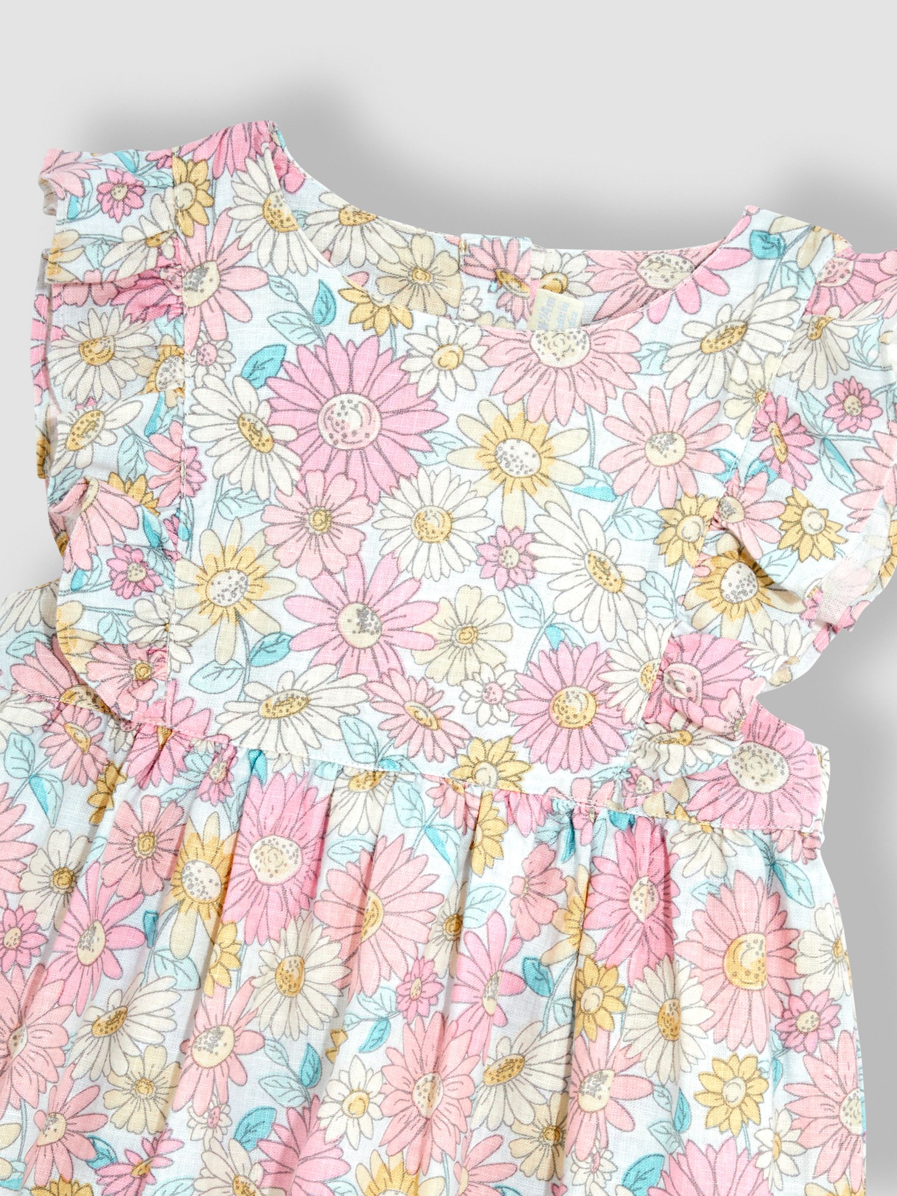 Pink Sunflower Pretty Summer Dress - Image 4 of 4