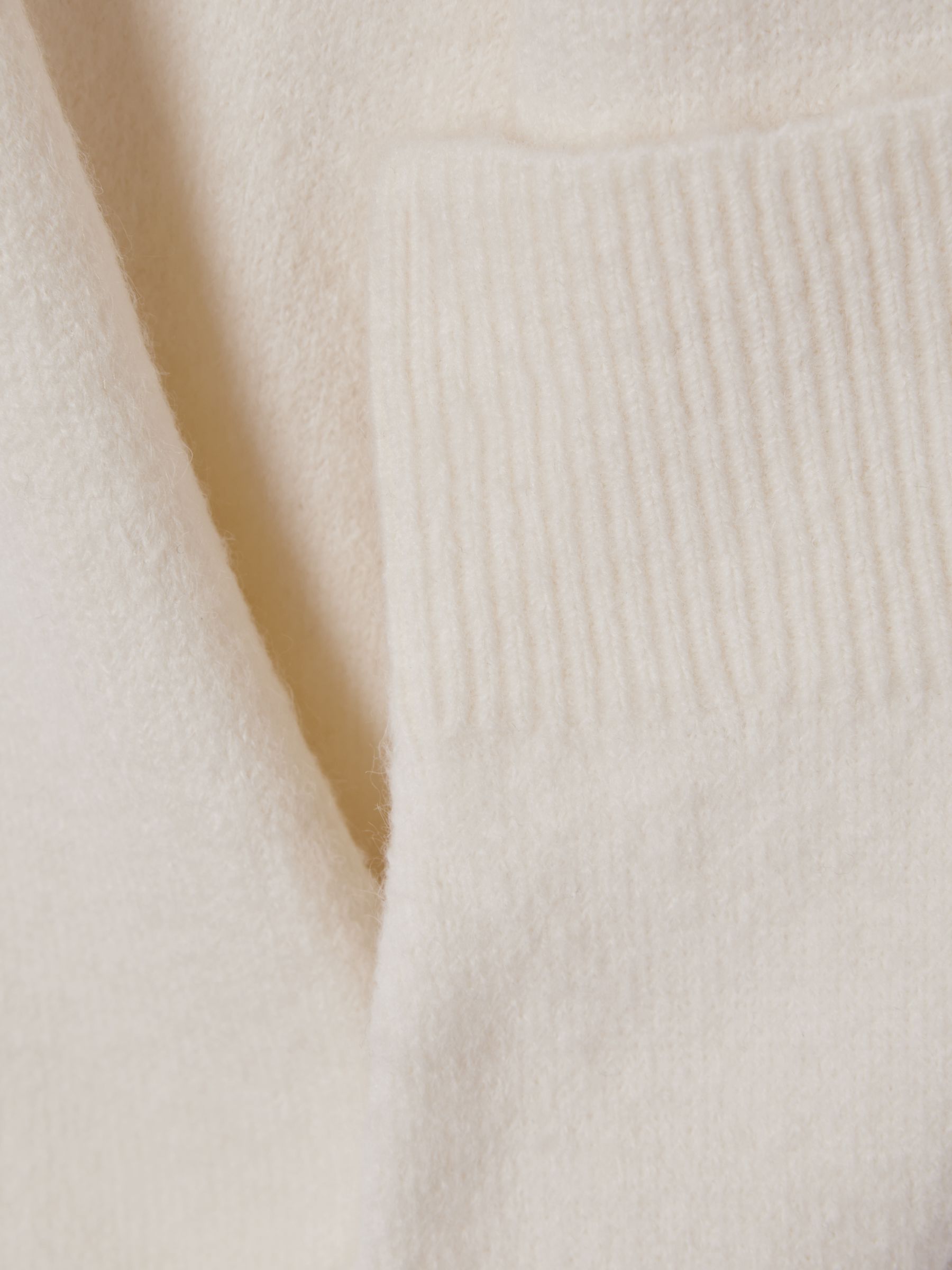 Calvin Klein Underwear Knitted Hoodie in Ivory - Image 7 of 7