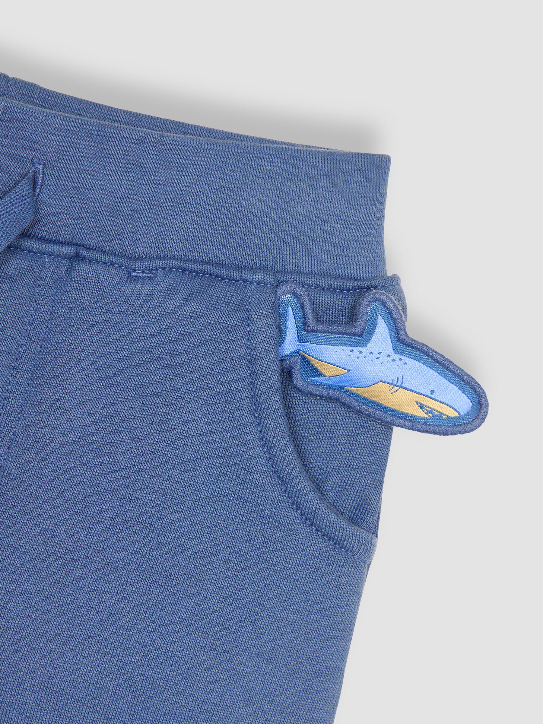 Ecru 2-Piece Shark Sweatshirt & Joggers Set - Image 6 of 6