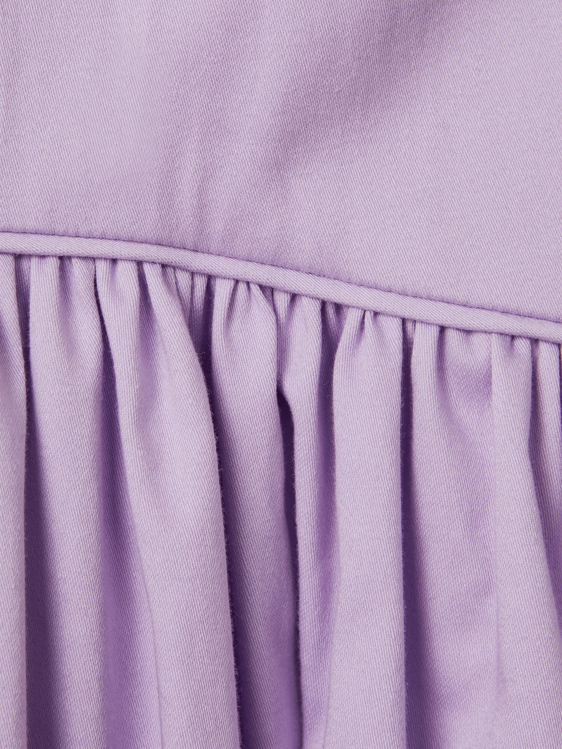 Florere Side Tie Midi Dress in Lilac - Image 6 of 6