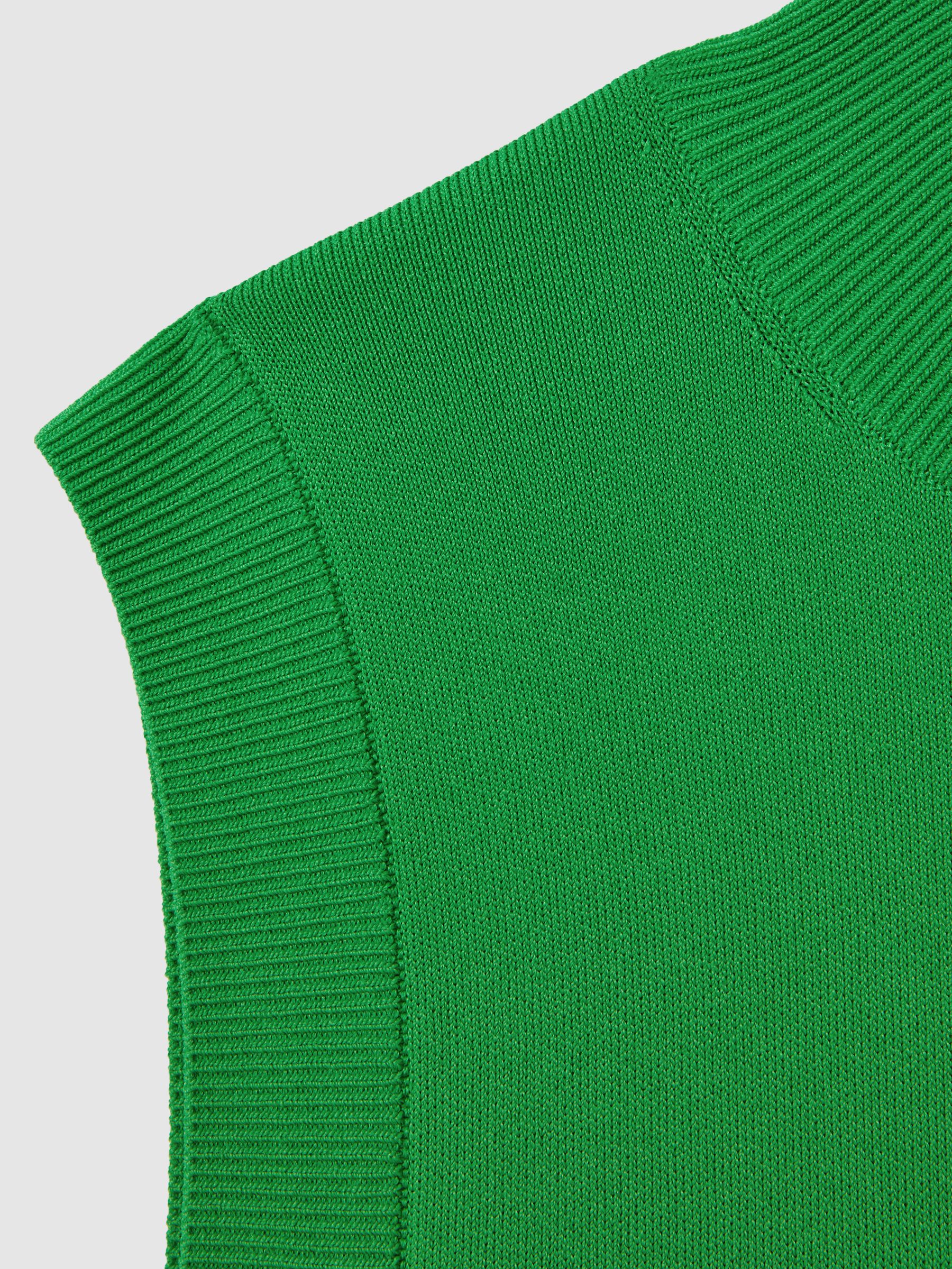 Florere Fit-and-Flare Midi Dress in Bright Green - Image 7 of 7