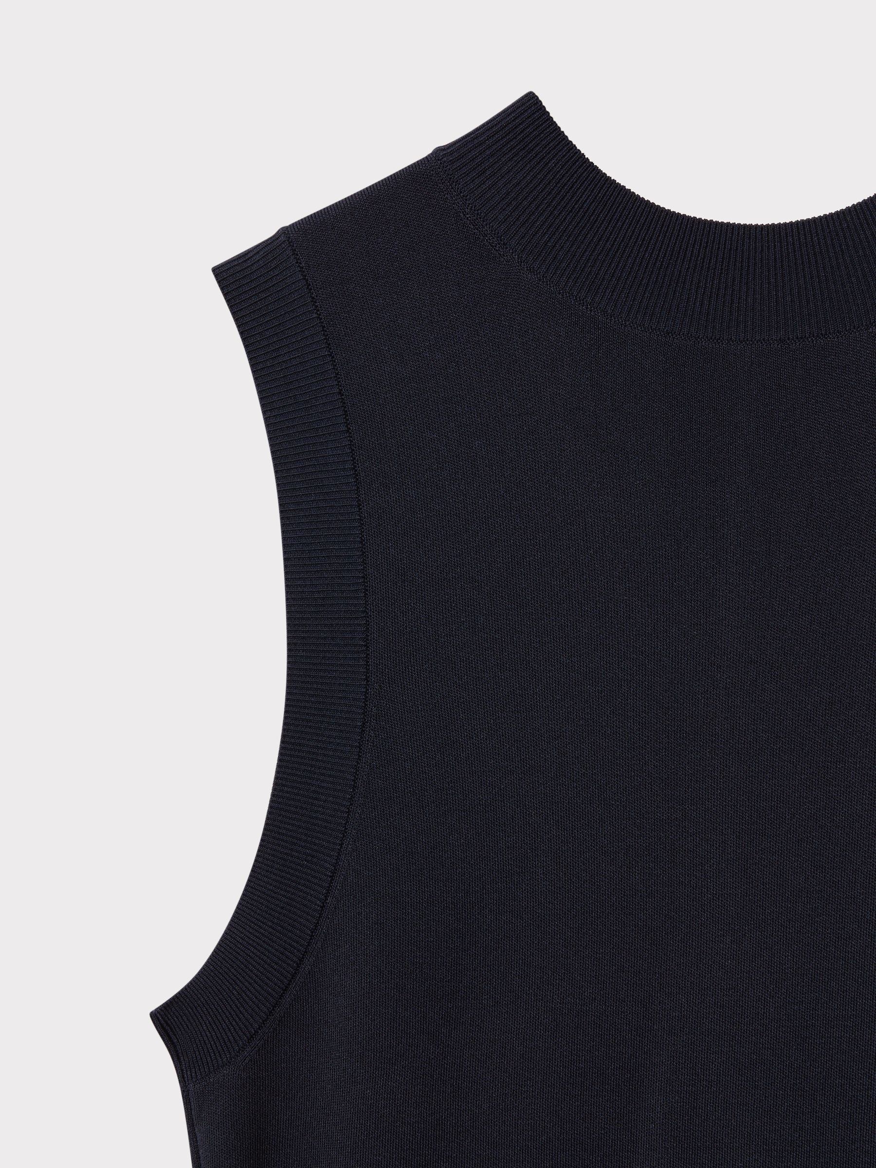 Florere Fit-and-Flare Midi Dress in Navy - Image 7 of 7