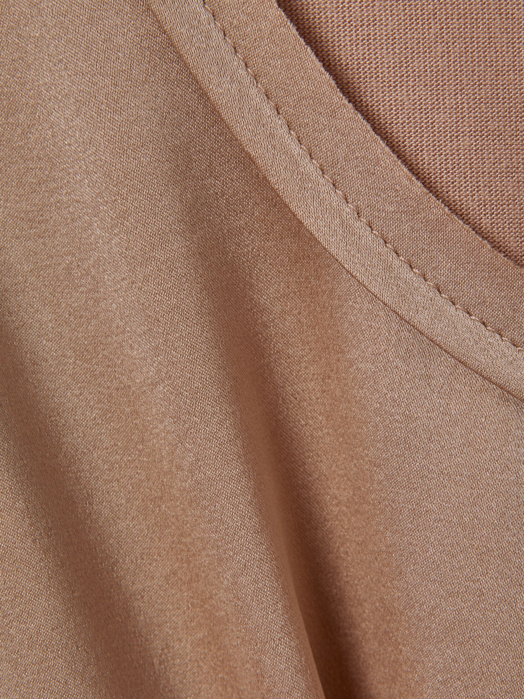 Silk Front Vest in Bronze - Image 6 of 6