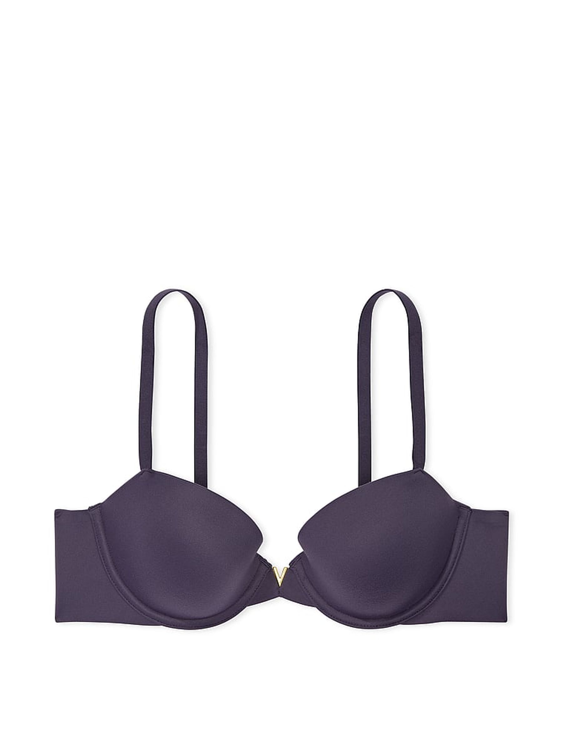 Bad Boy Grey Lightly Lined Demi Bra - Image 2 of 3