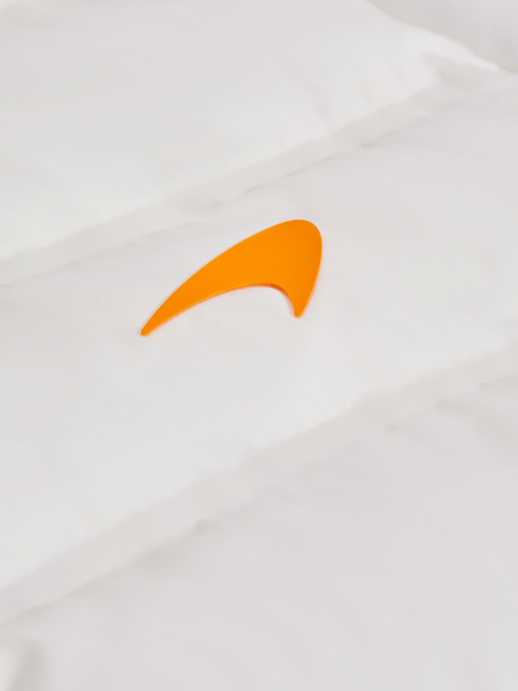 McLaren F1 Hybrid Quilt and Jersey Jacket in White - Image 10 of 10