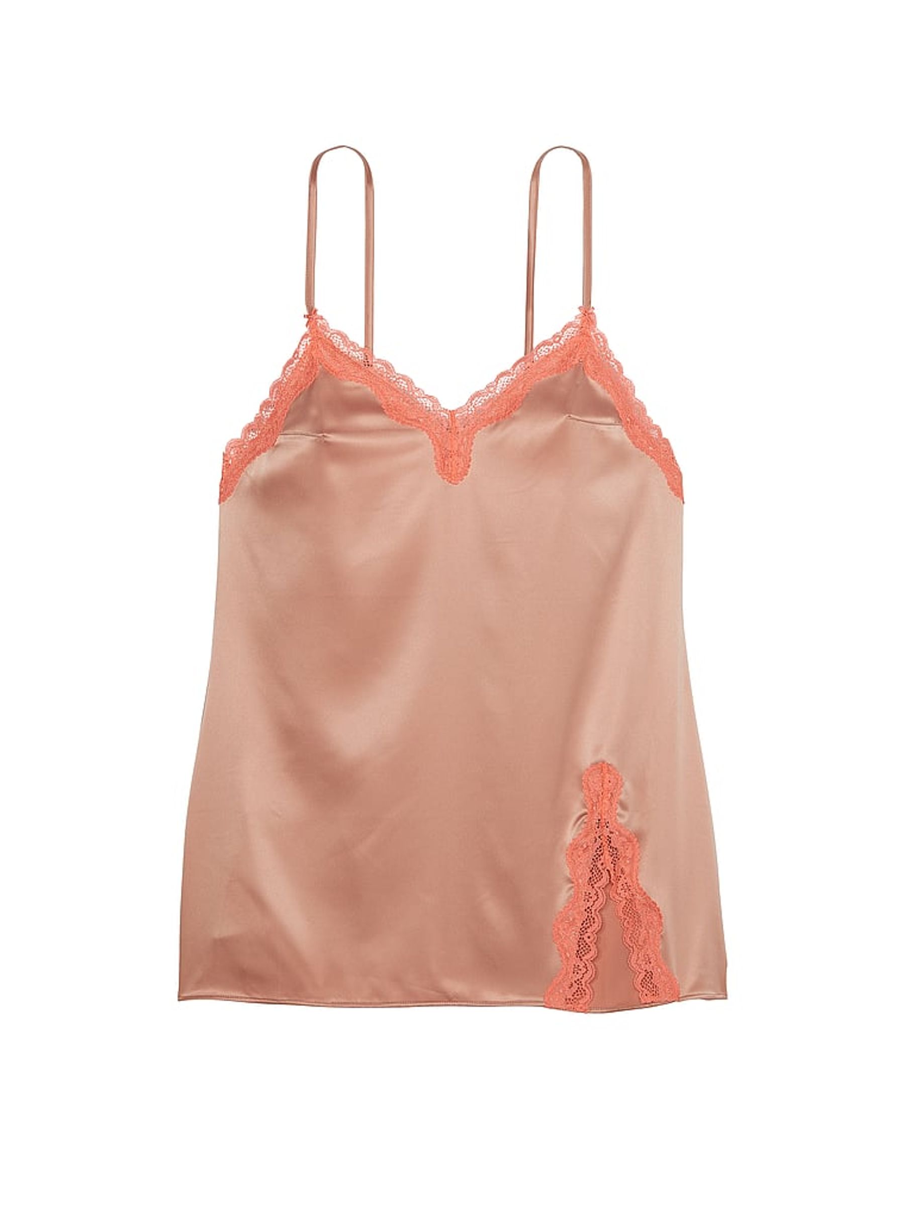 Macaron Nude Lace Slip Dress - Image 3 of 3
