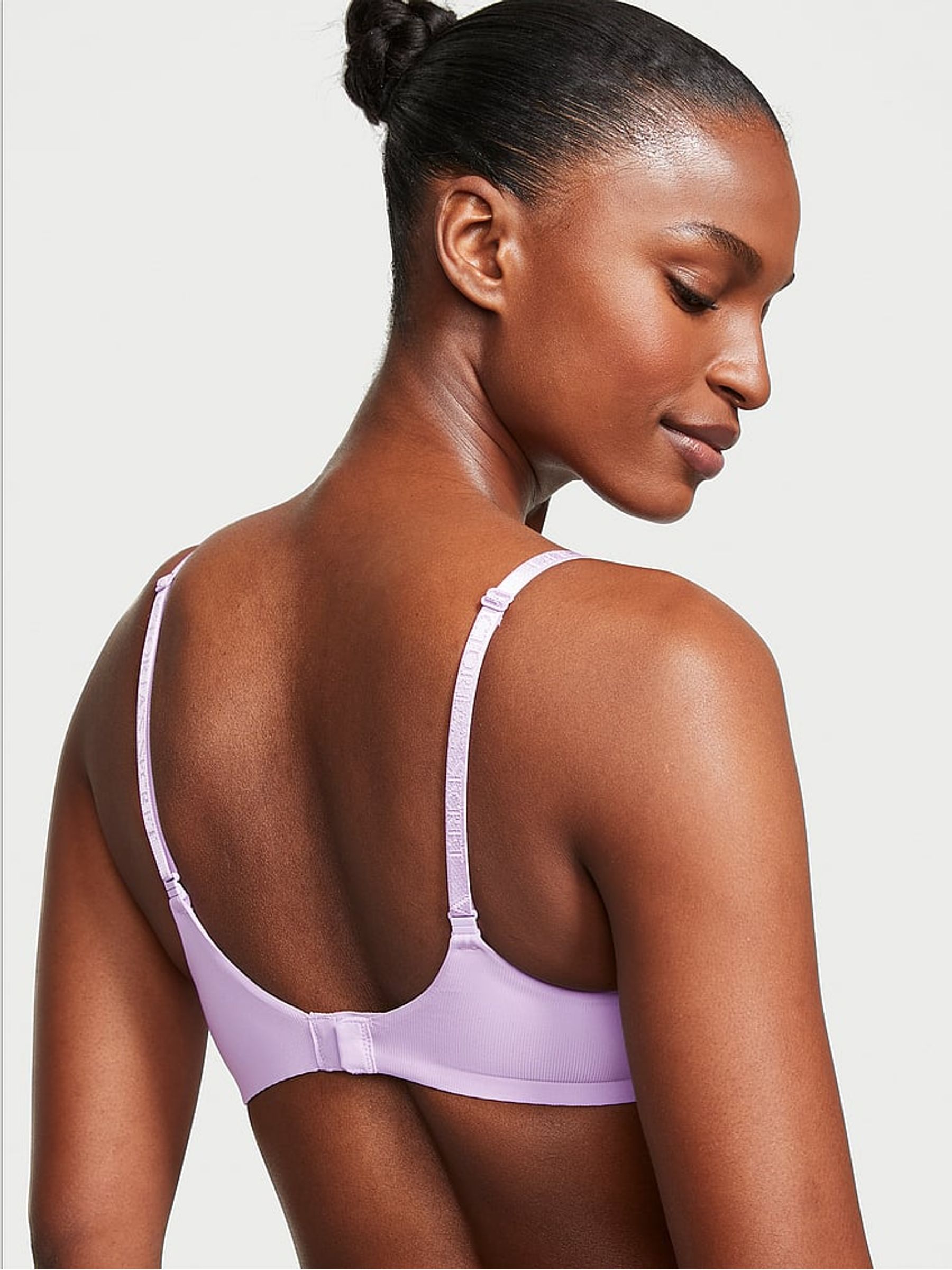 Unicorn Purple Rib Bra - Image 2 of 3