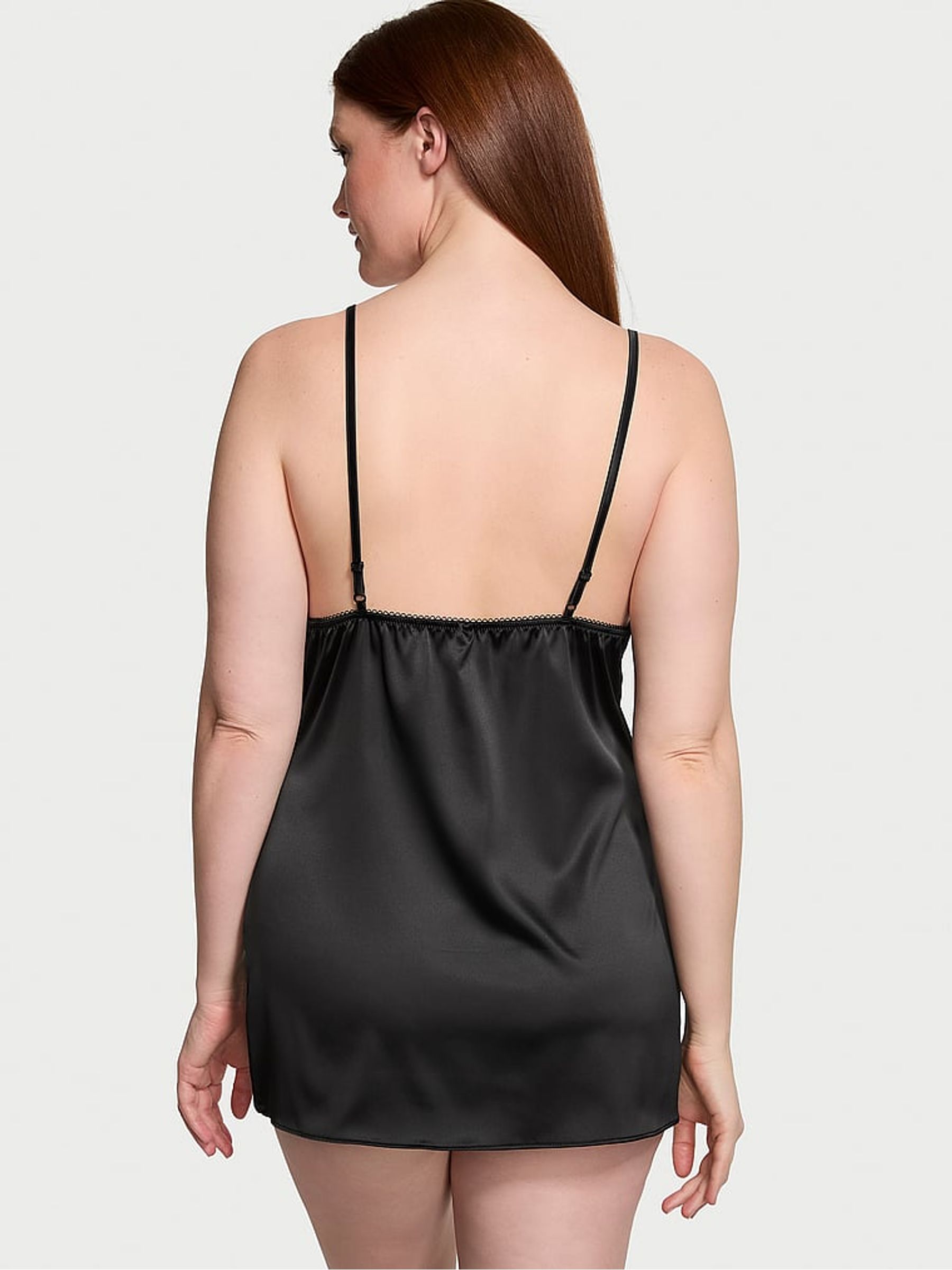 Black Lace Slip Dress - Image 2 of 3