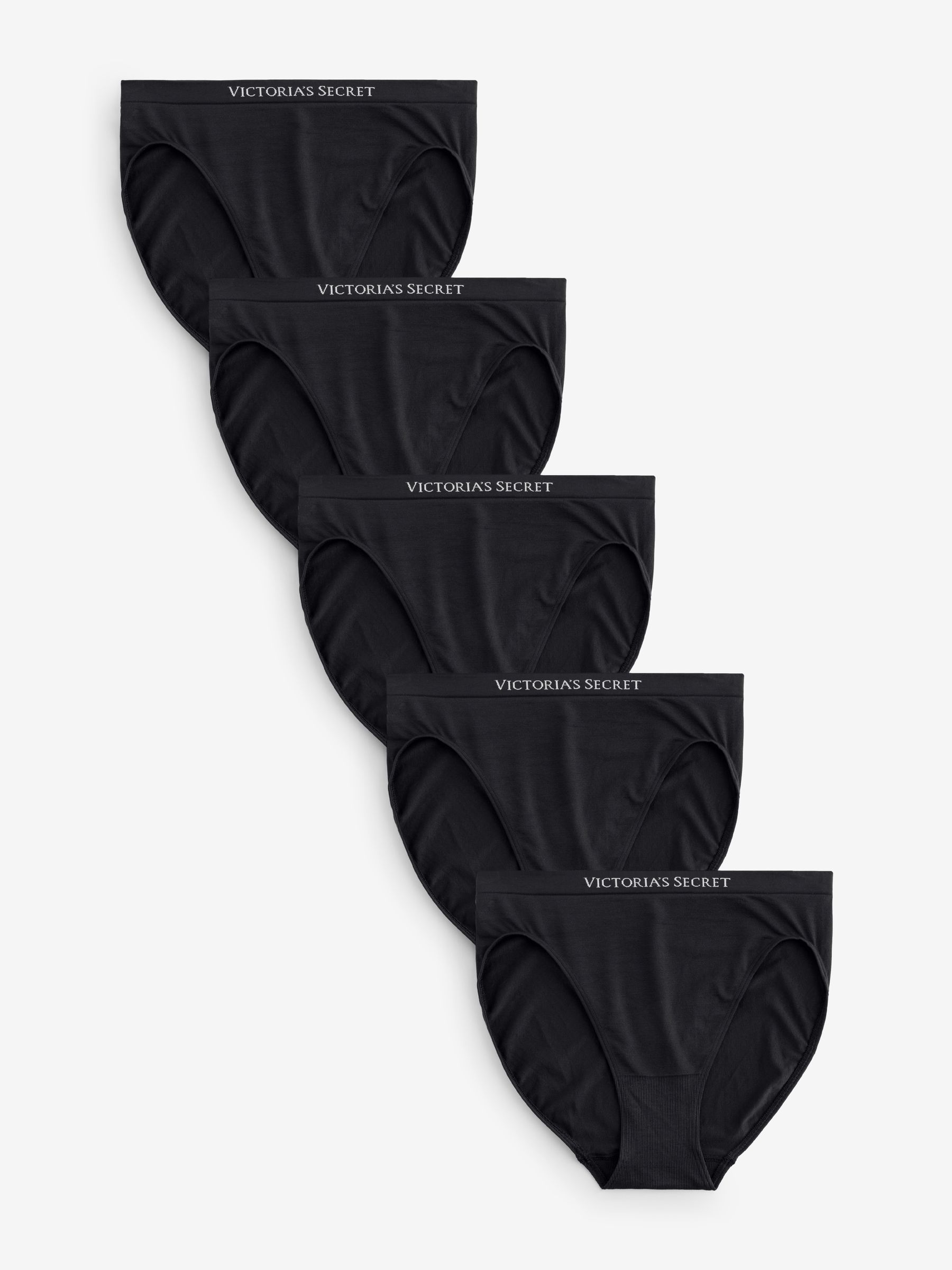 Black Brief 5 Pack Knickers - Image 1 of 4