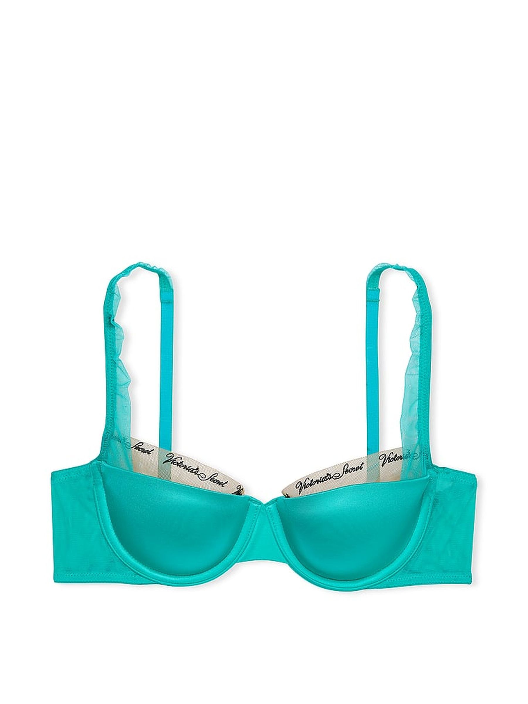 Aqua Sea Green Balcony Icon Balcony Bra - Image 1 of 3