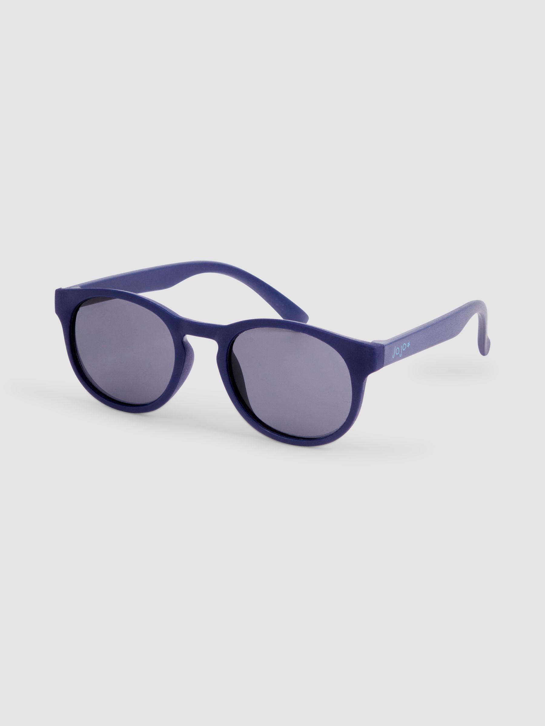 Navy Blue Rounded Sunglasses - Image 1 of 2