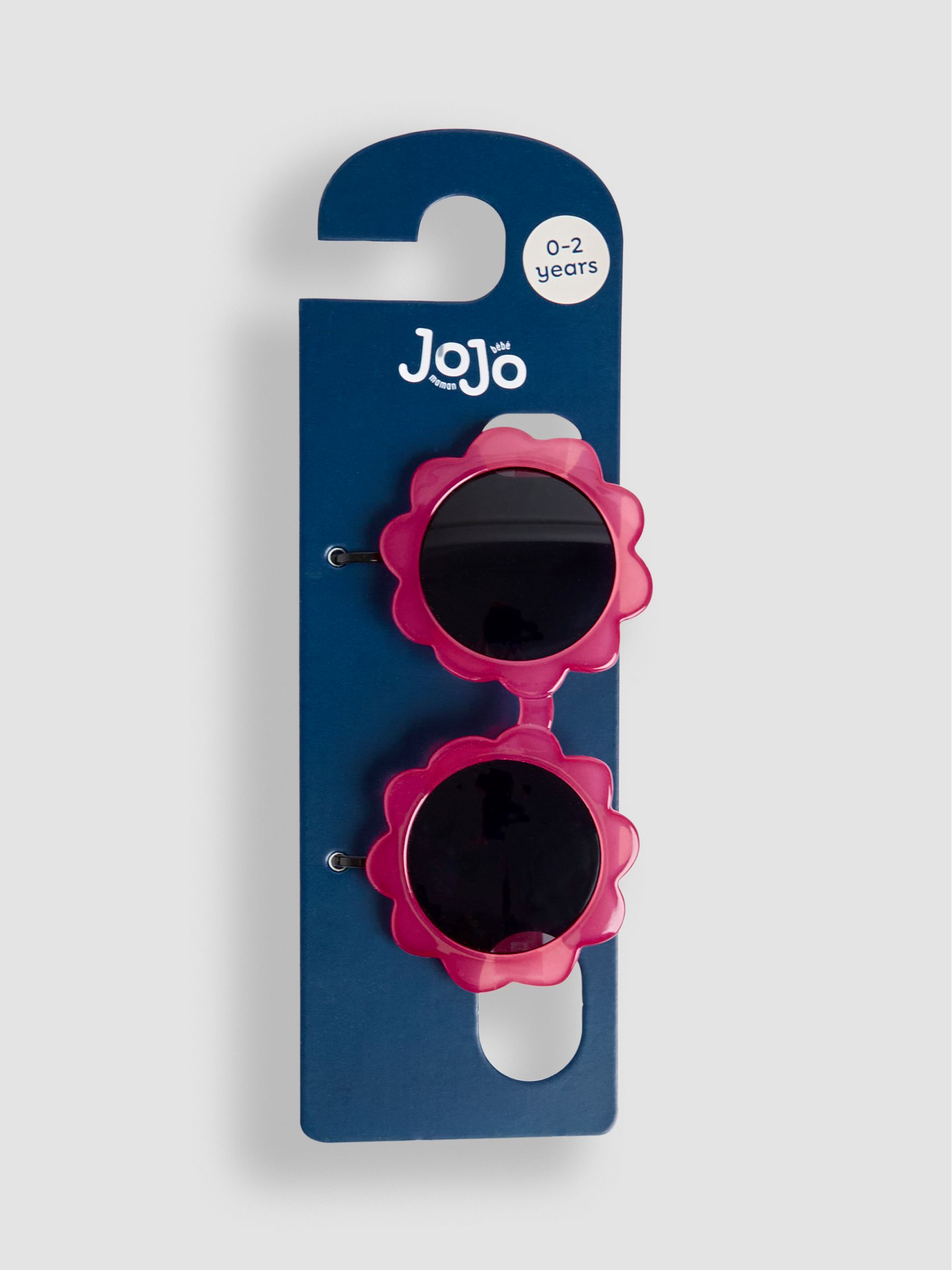 Fuchsia Pink Flower Sunglasses - Image 7 of 9