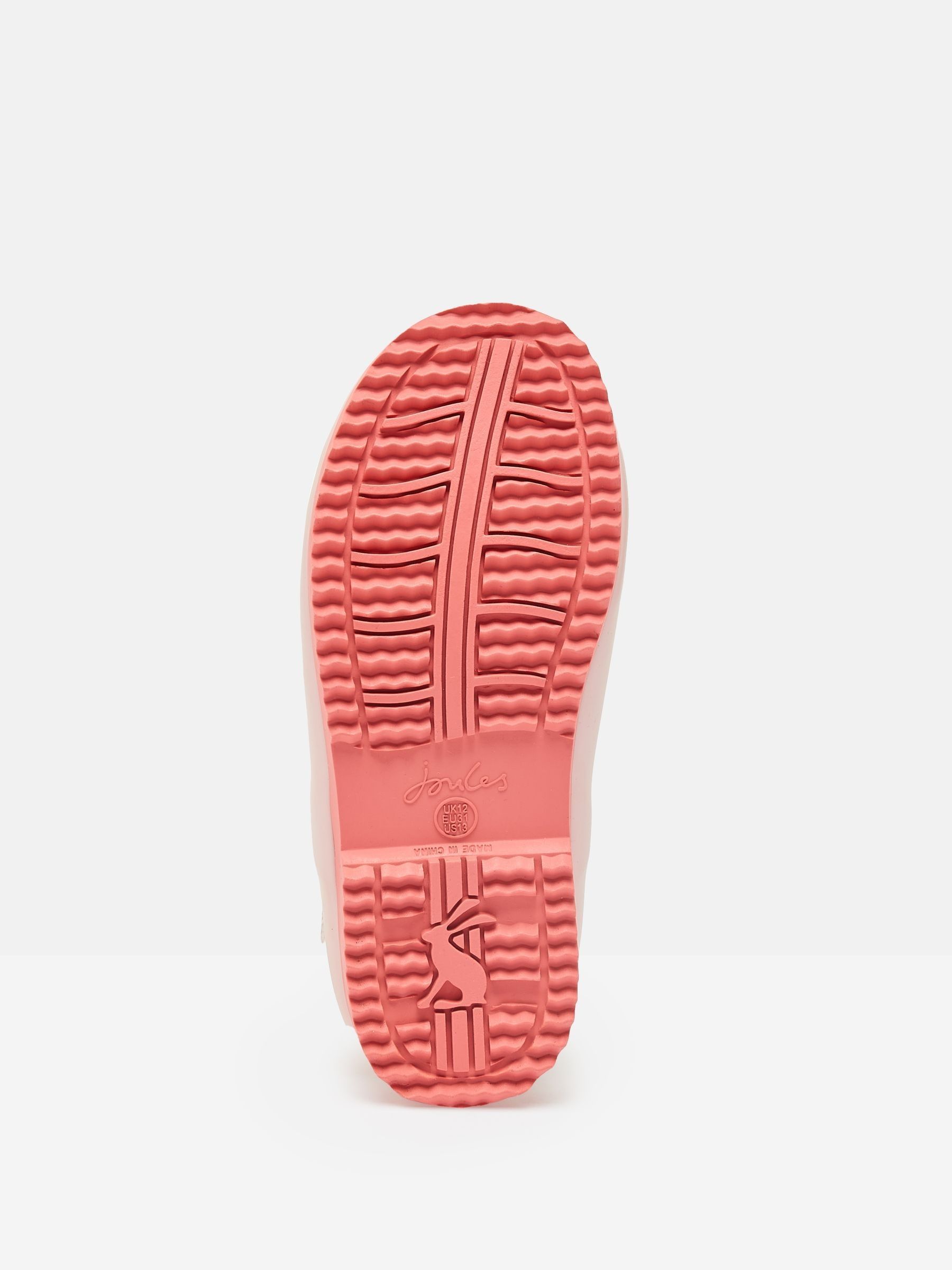 Kids' Pink Character Fleece Lined Ankle Wellies - Image 4 of 6