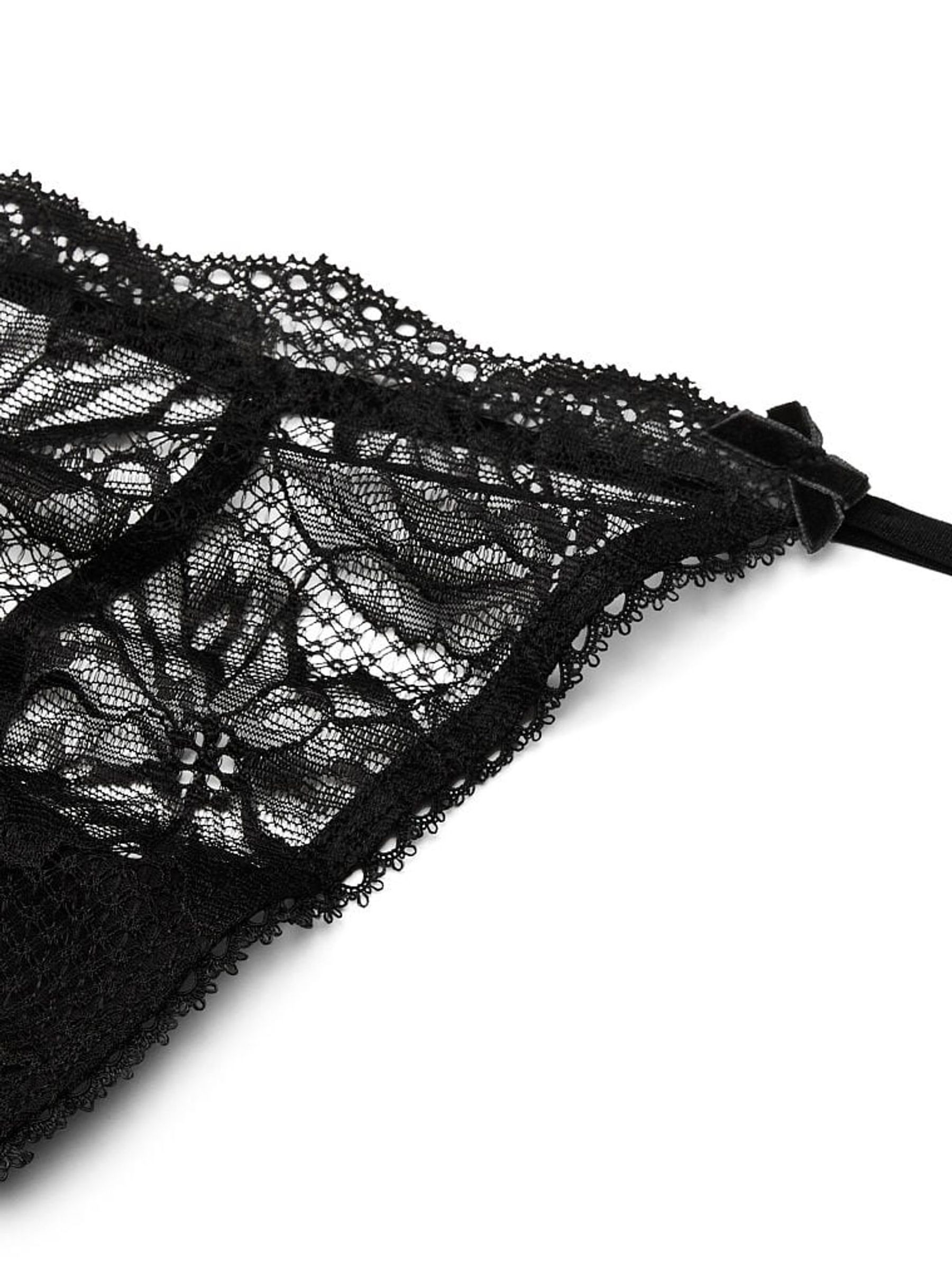 Black Smooth G String Knickers - Image 2 of 2