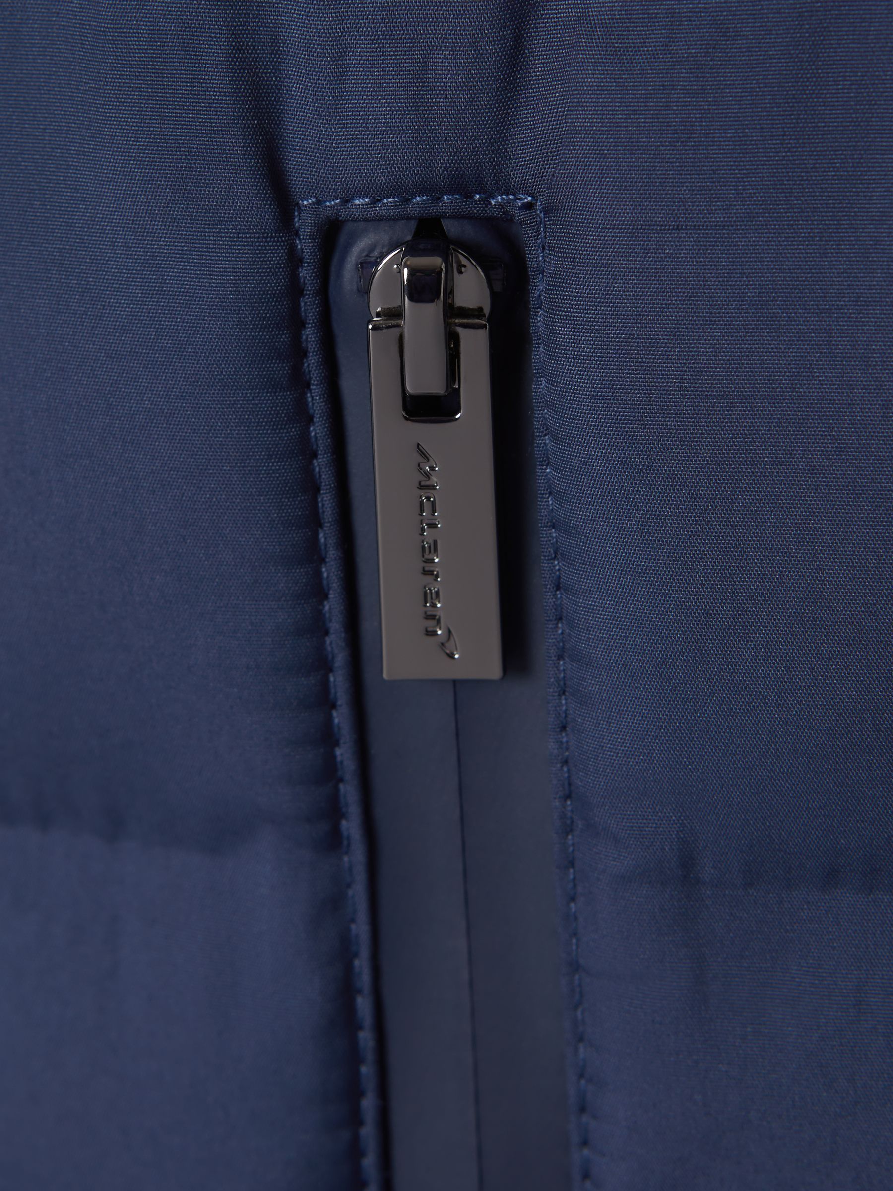 McLaren F1 Hybrid Quilt and Knit Gilet in Airforce Blue - Image 8 of 8