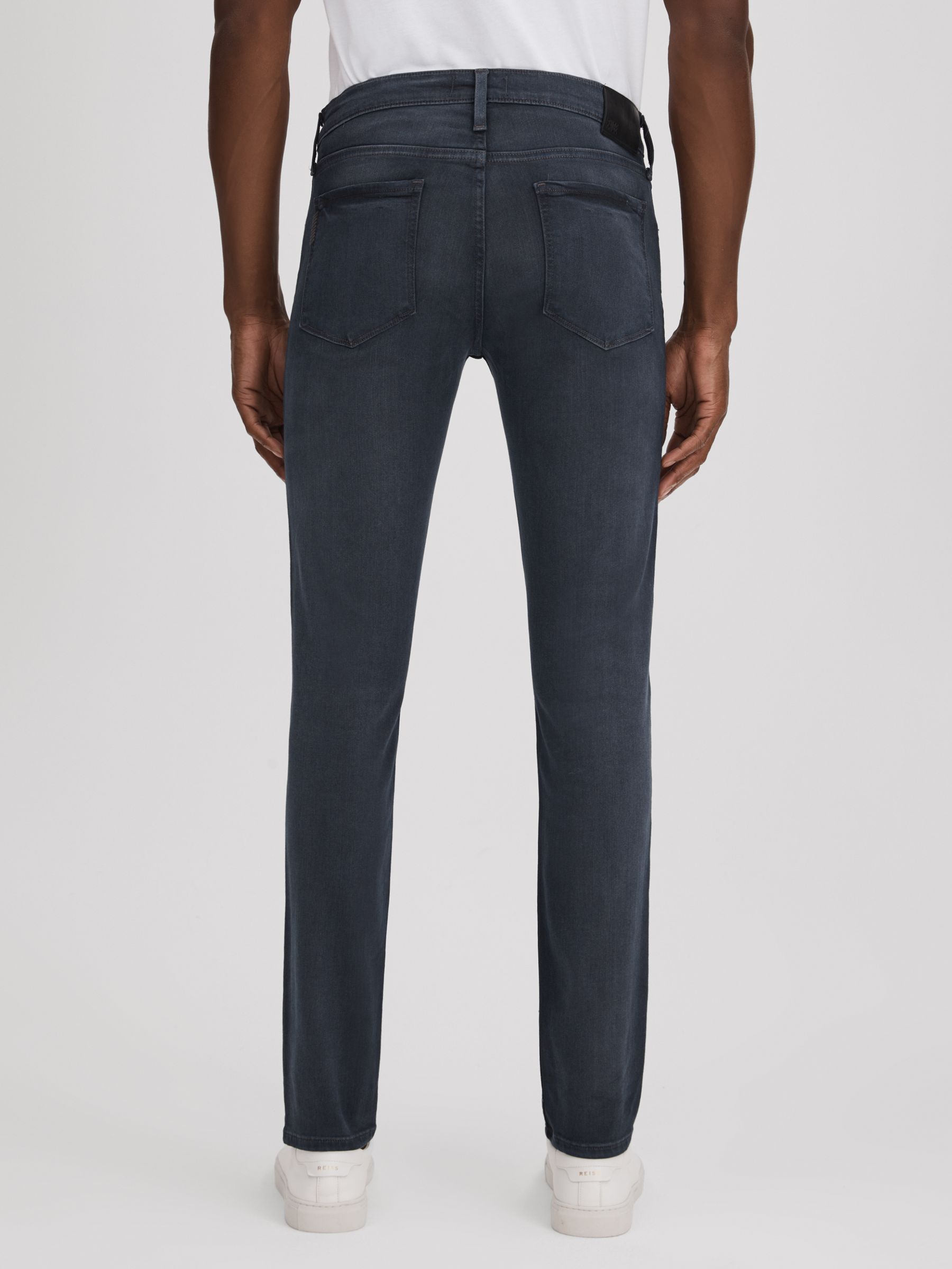 Paige High Stretch Super Skinny Jeans in Wheeler Blue - Image 5 of 5
