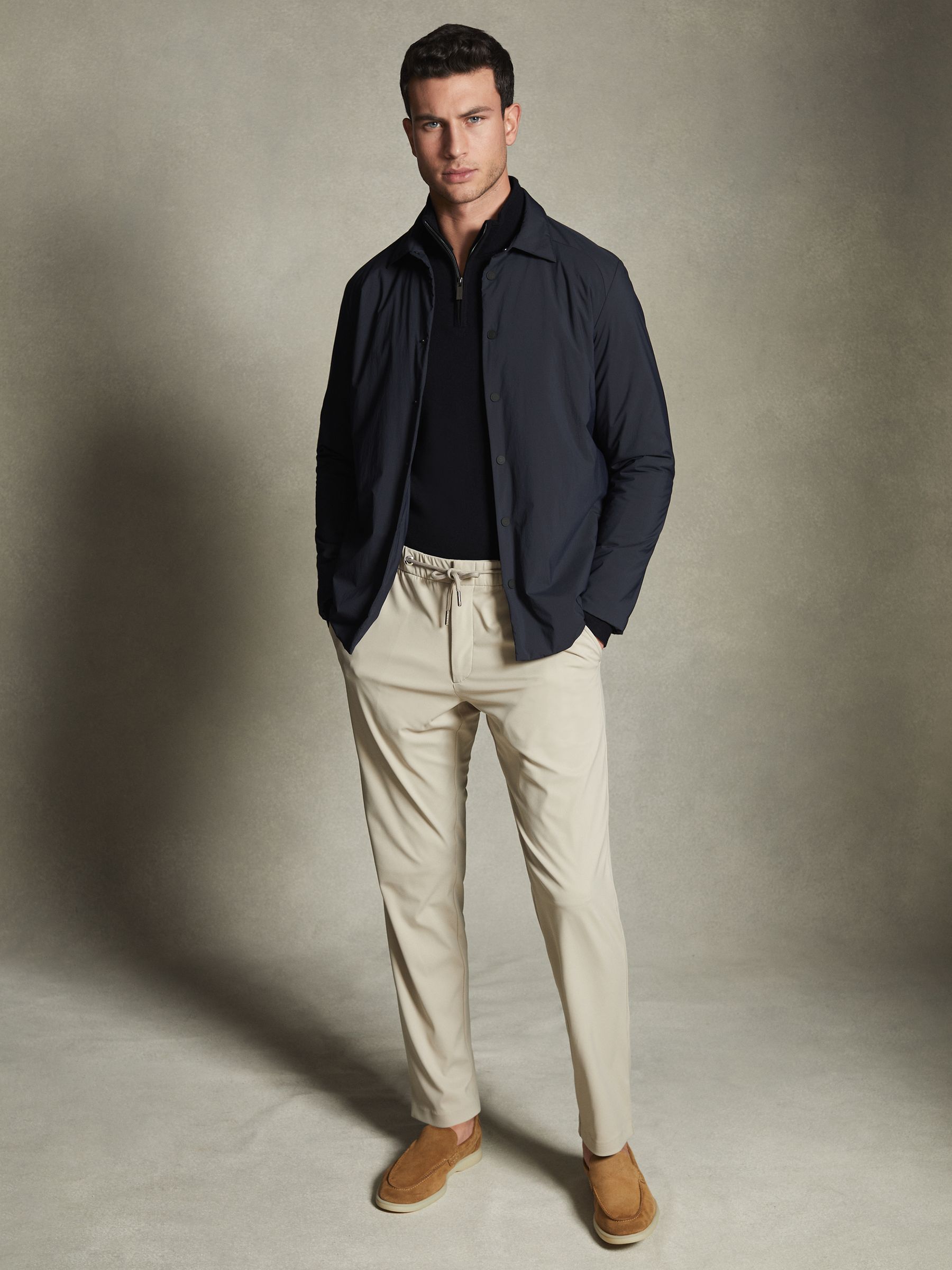 McLaren F1 Technical Press-Stud Jacket in Navy - Image 3 of 6