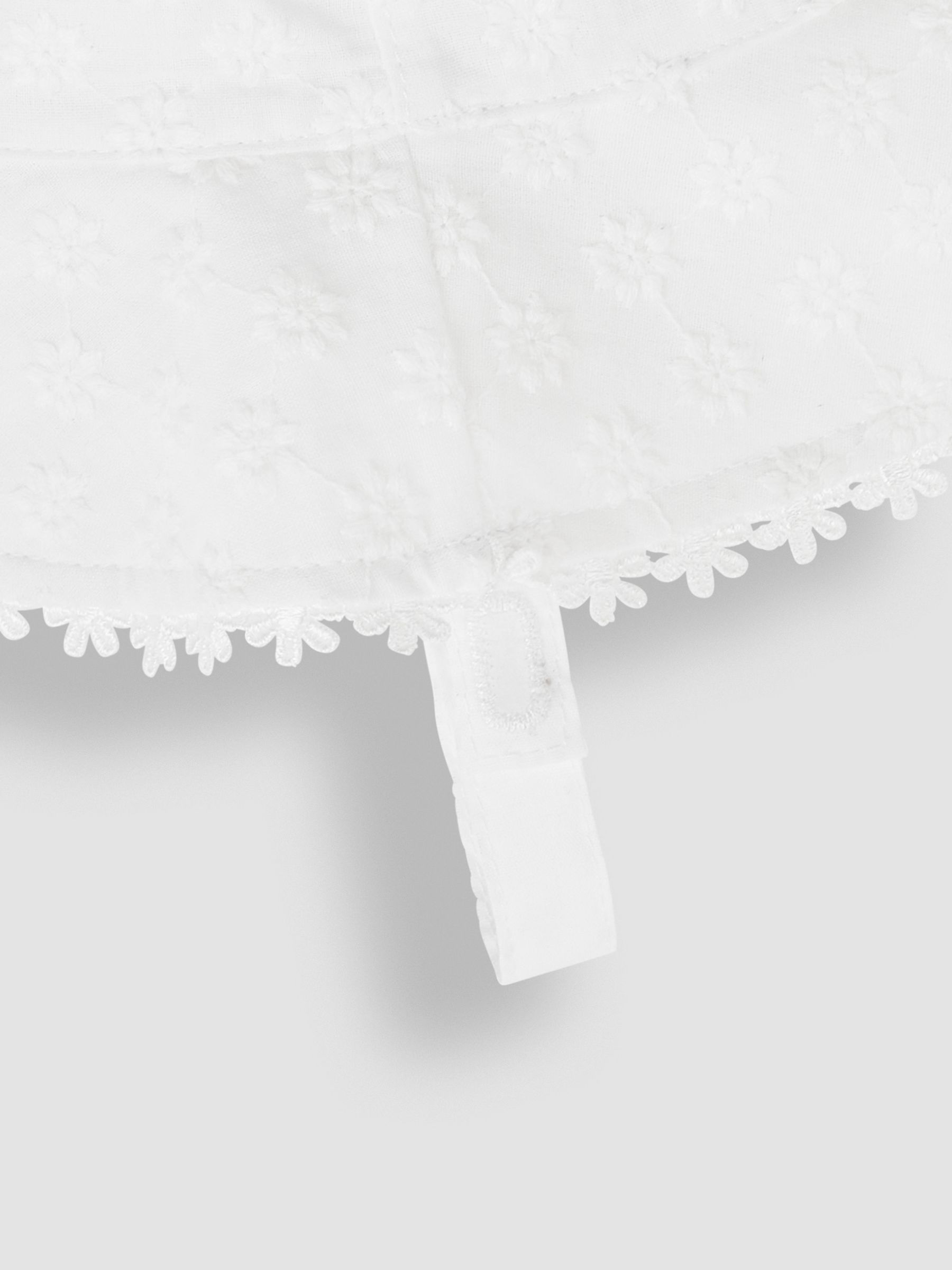 Broderie Floppy Hat in White - Image 3 of 3
