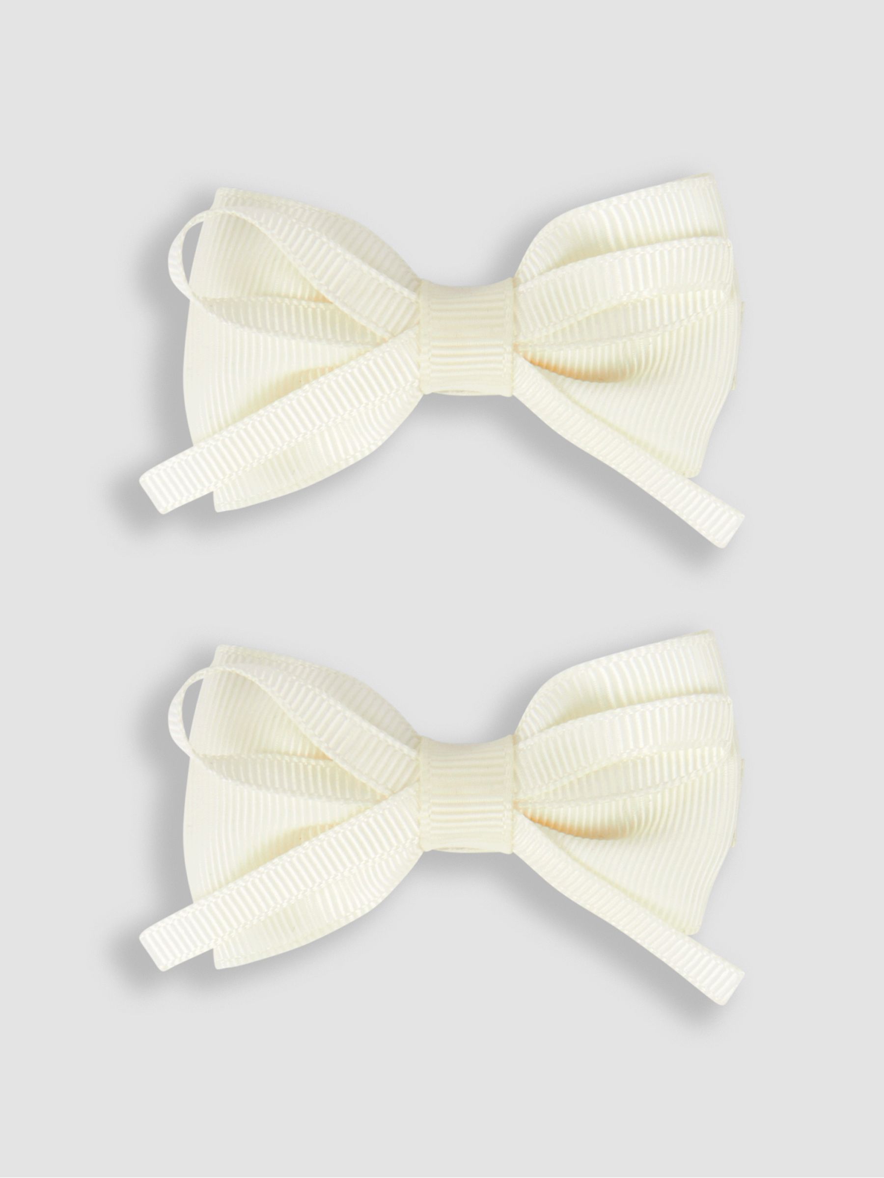 Cream Bow Hairband & Clips Set - Image 5 of 5