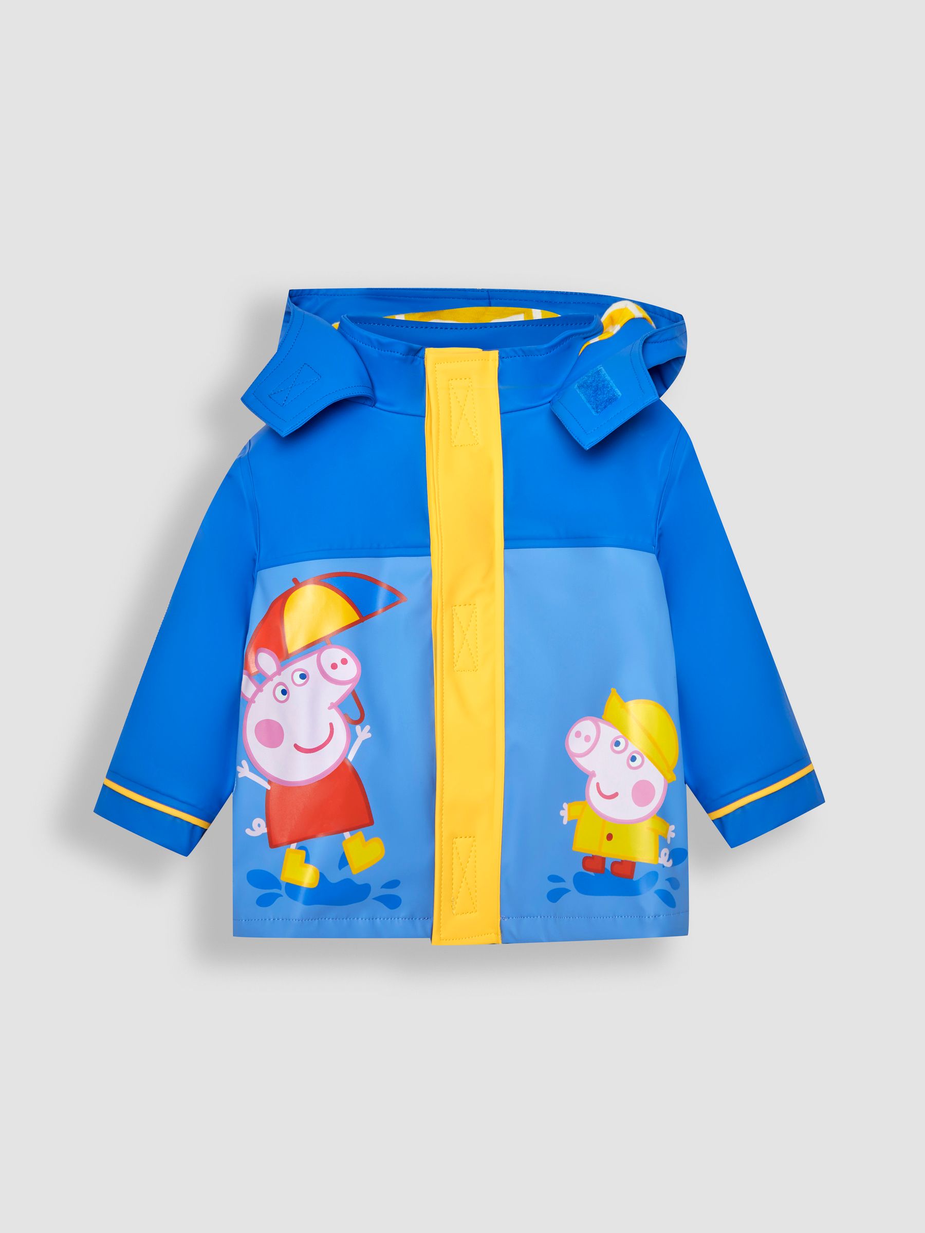 Peppa Pig Waterproof Fisherman's Jacket in Cobalt JoJo Maman Bébé