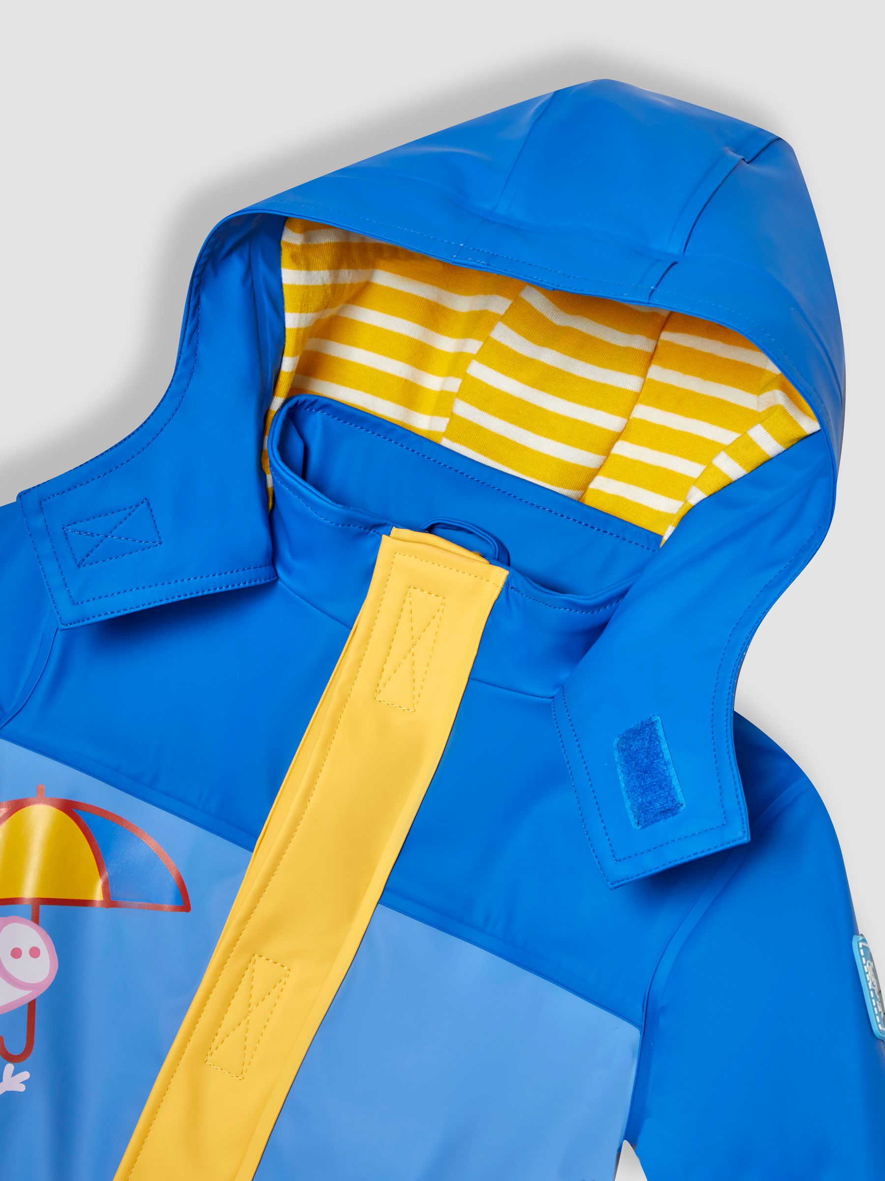 Peppa Pig Waterproof Fisherman's Jacket in Cobalt - Image 2 of 6