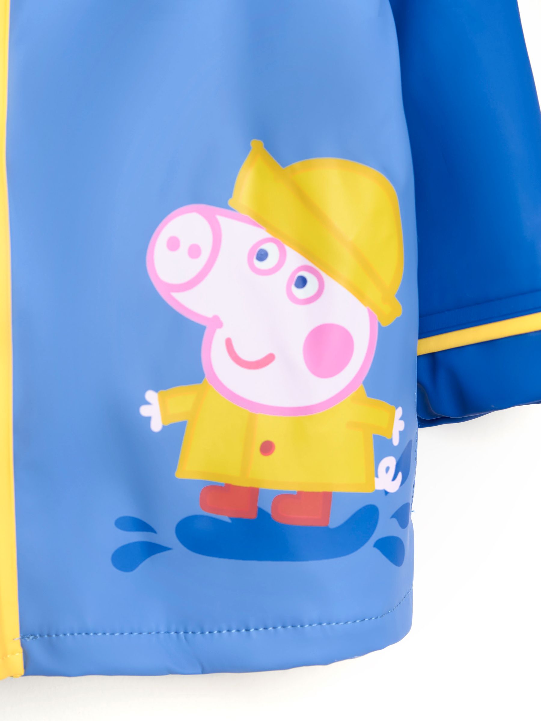 Peppa Pig Waterproof Fisherman's Jacket in Cobalt - Image 3 of 6