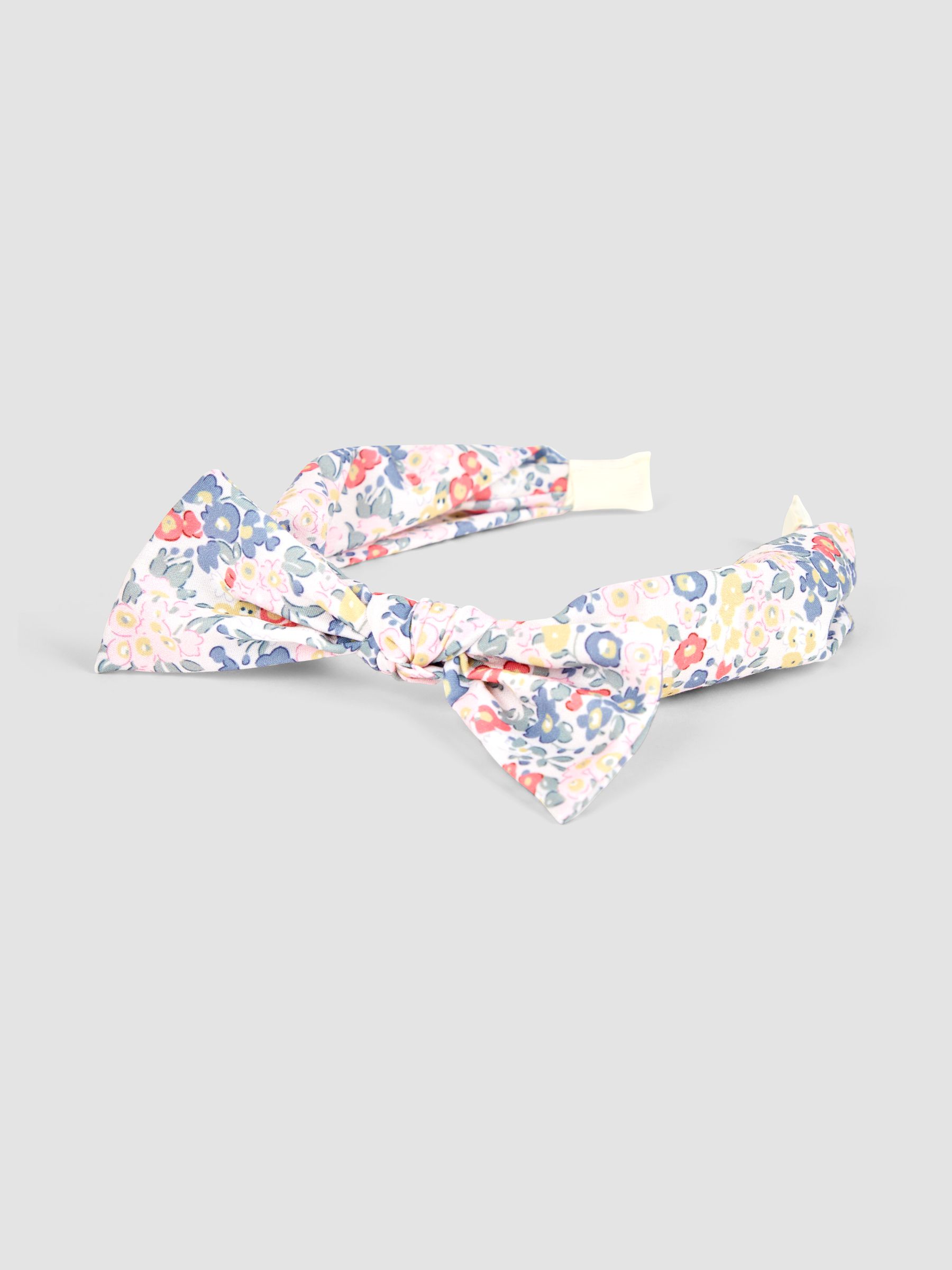 Bow Headband in Floral - Image 2 of 2
