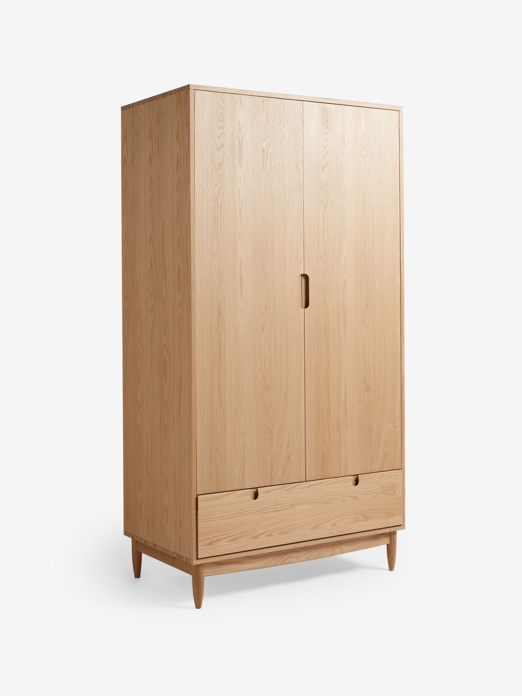 Penn Wardrobe in Dark Stain Oak - Image 7 of 7