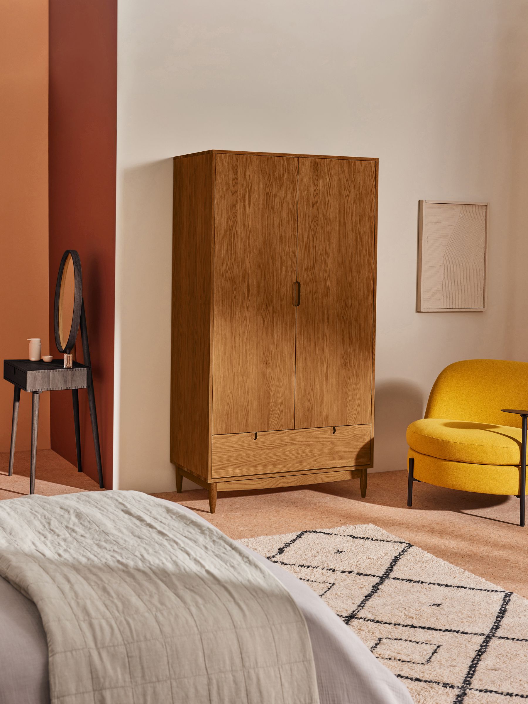 Penn Wardrobe in Dark Oak