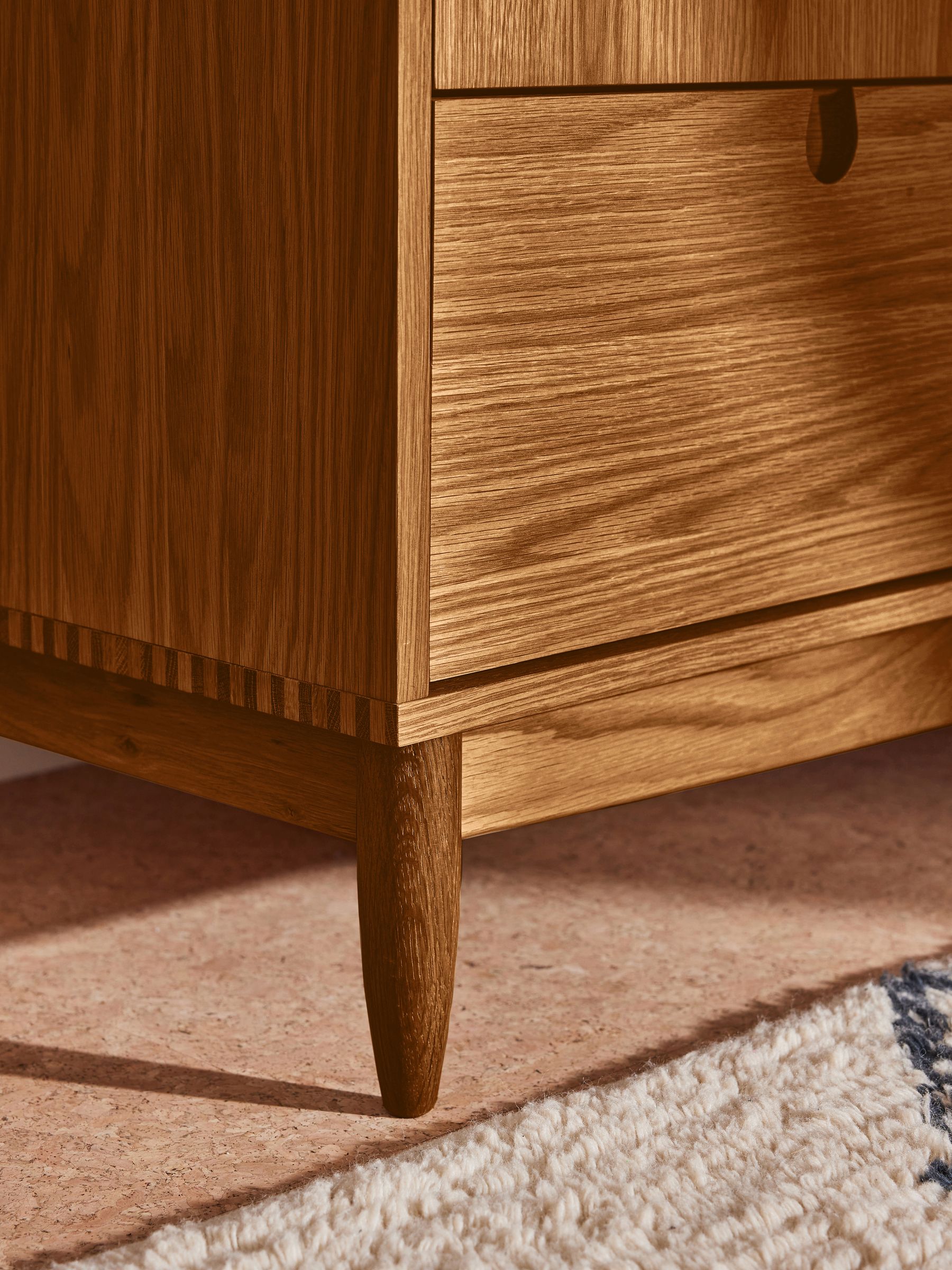 Penn Wardrobe in Dark Oak - Image 3 of 5