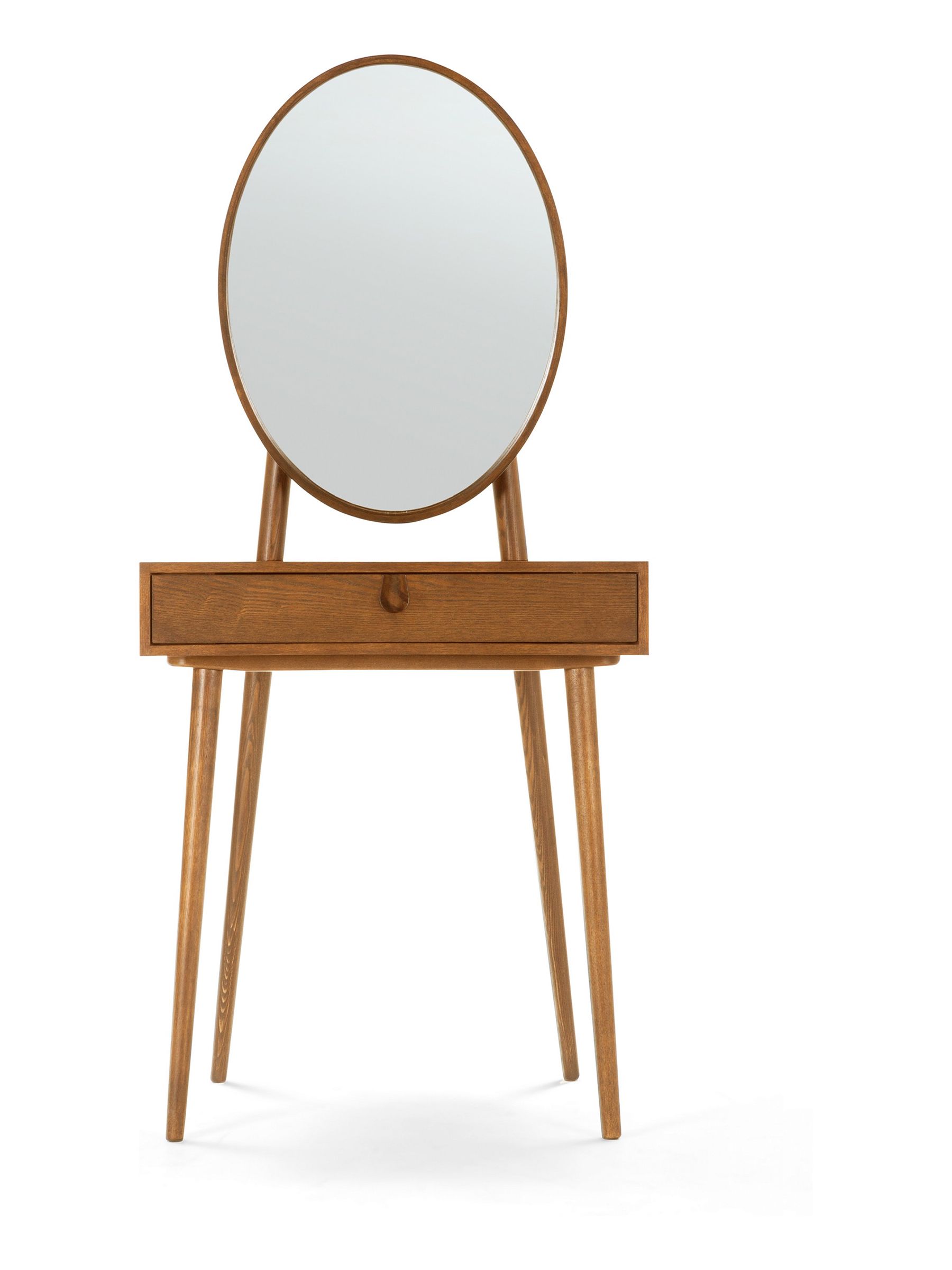 Penn Console Dressing Table in Dark Oak - Image 3 of 6