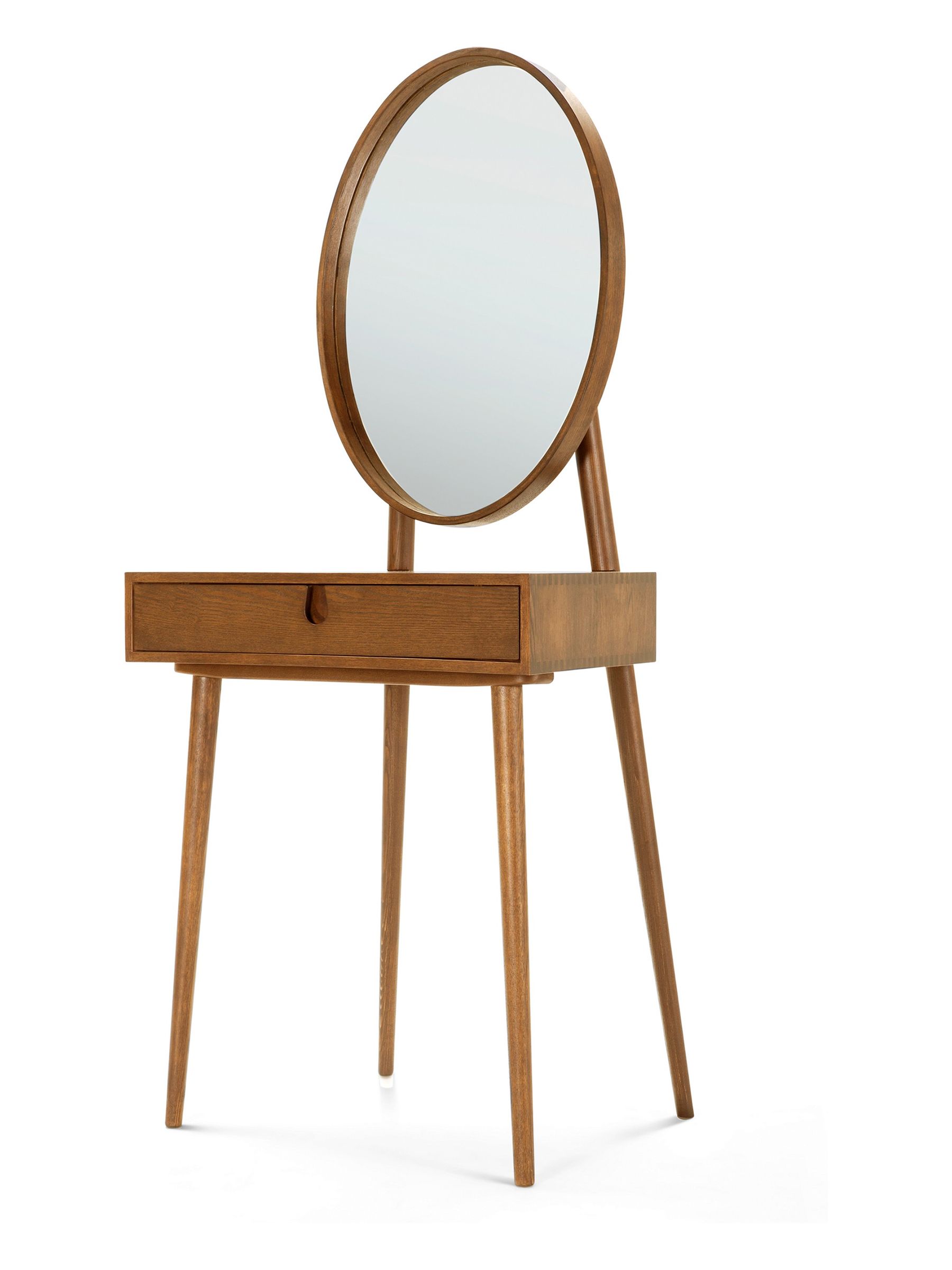 Penn Console Dressing Table in Dark Oak - Image 4 of 6