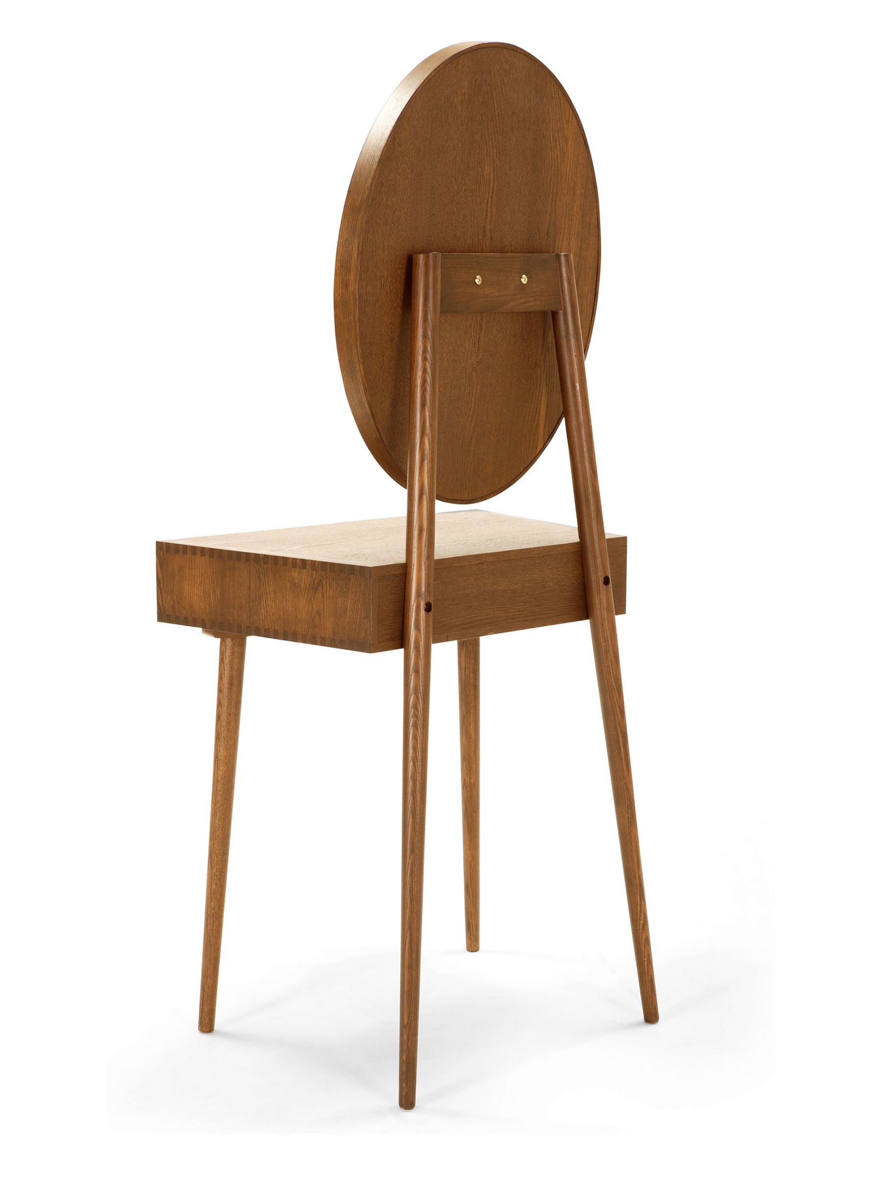Penn Console Dressing Table in Dark Oak - Image 5 of 6