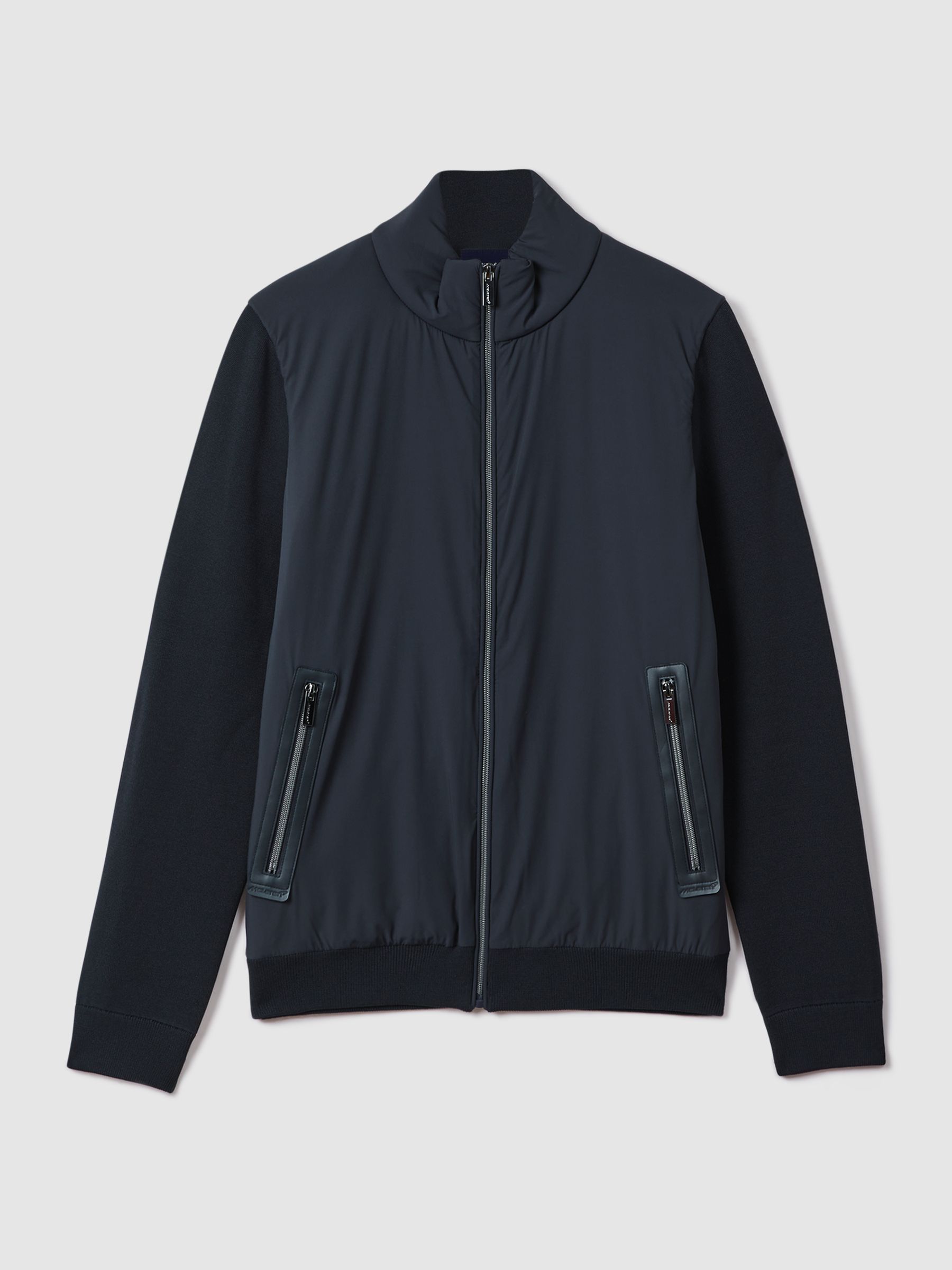 McLaren F1 Hybrid Funnel Neck Jacket in Navy - Image 2 of 10