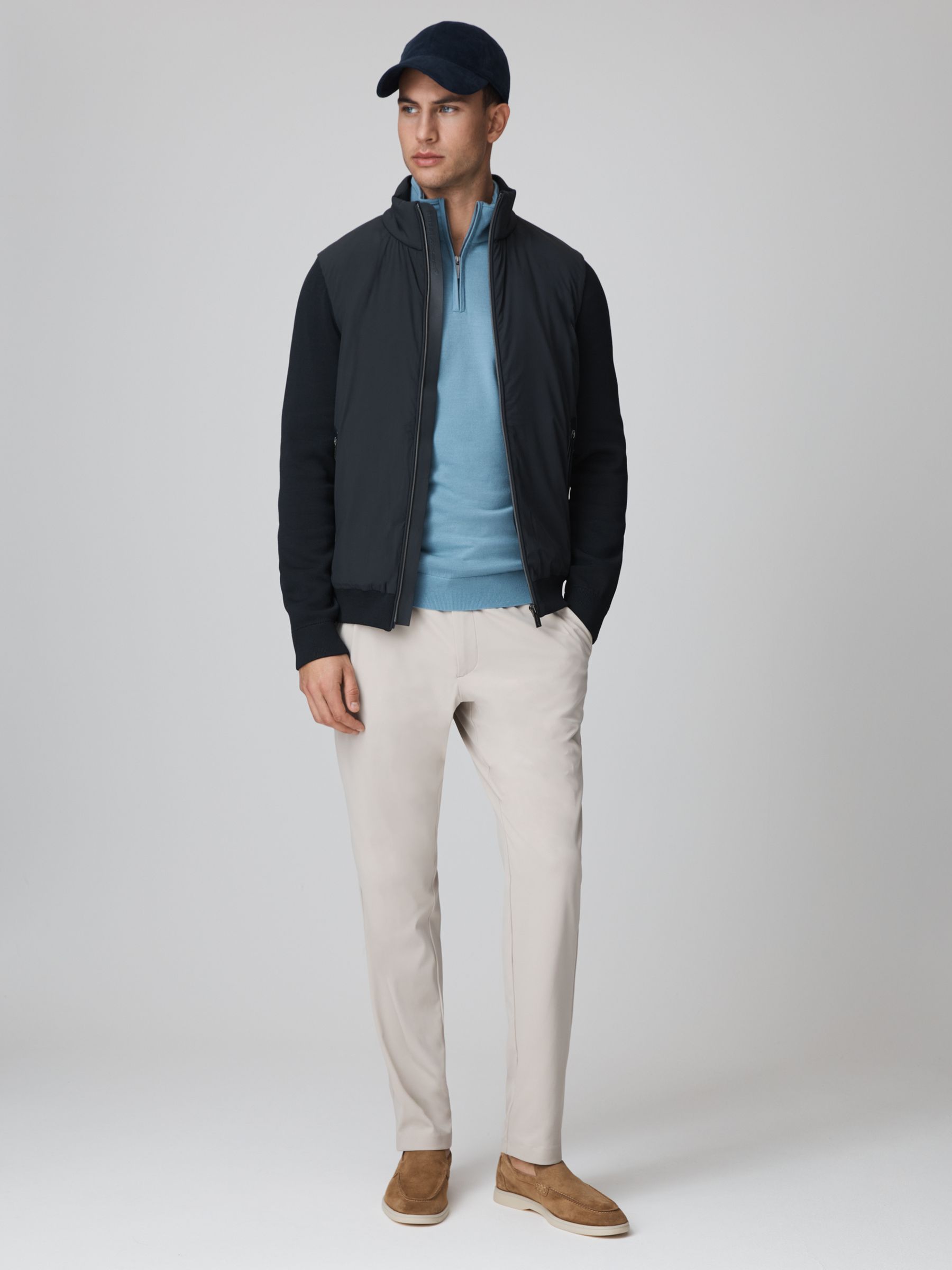 McLaren F1 Hybrid Funnel Neck Jacket in Navy - Image 3 of 10