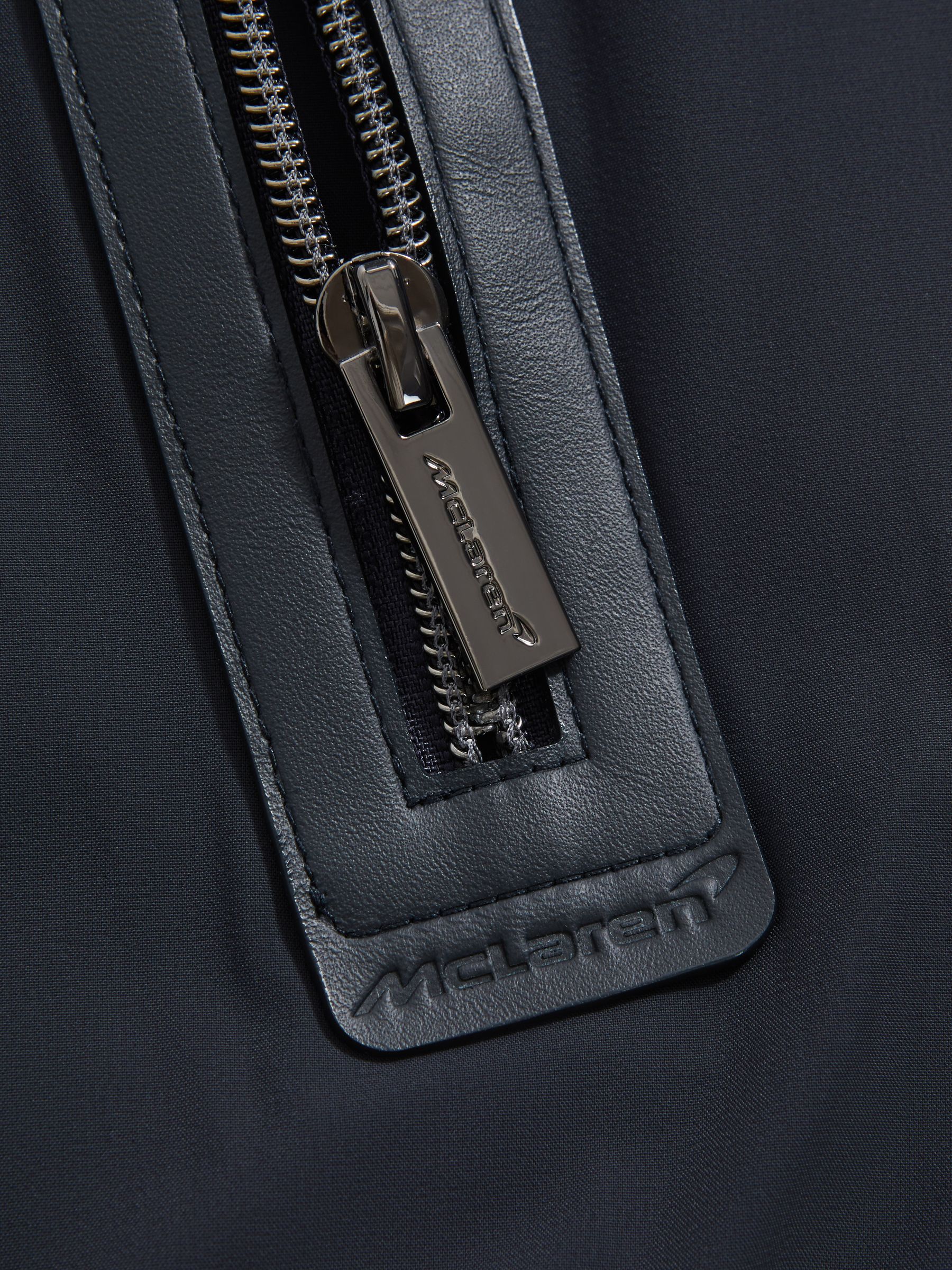 McLaren F1 Hybrid Funnel Neck Jacket in Navy - Image 8 of 10