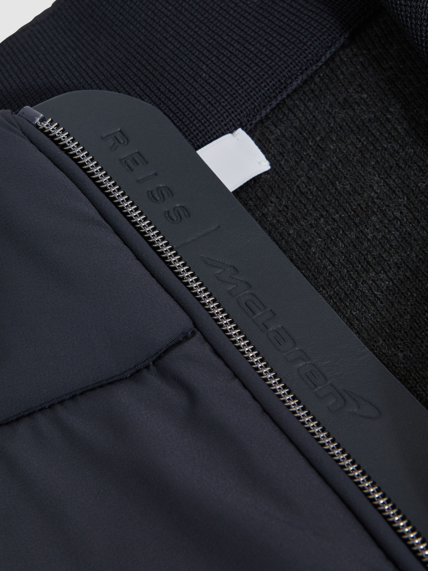 McLaren F1 Hybrid Funnel Neck Jacket in Navy - Image 9 of 10