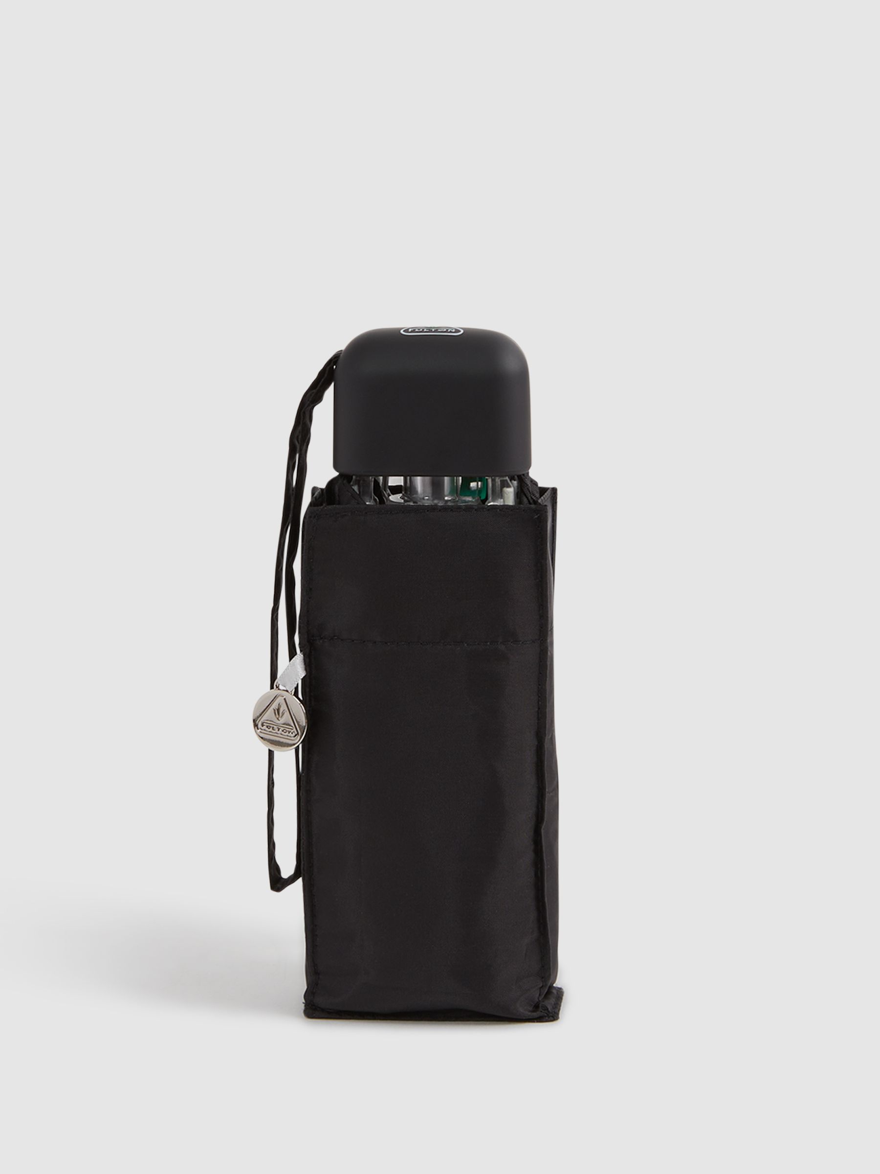 Fulton Umbrellas Compact Umbrella in Black - Image 1 of 3