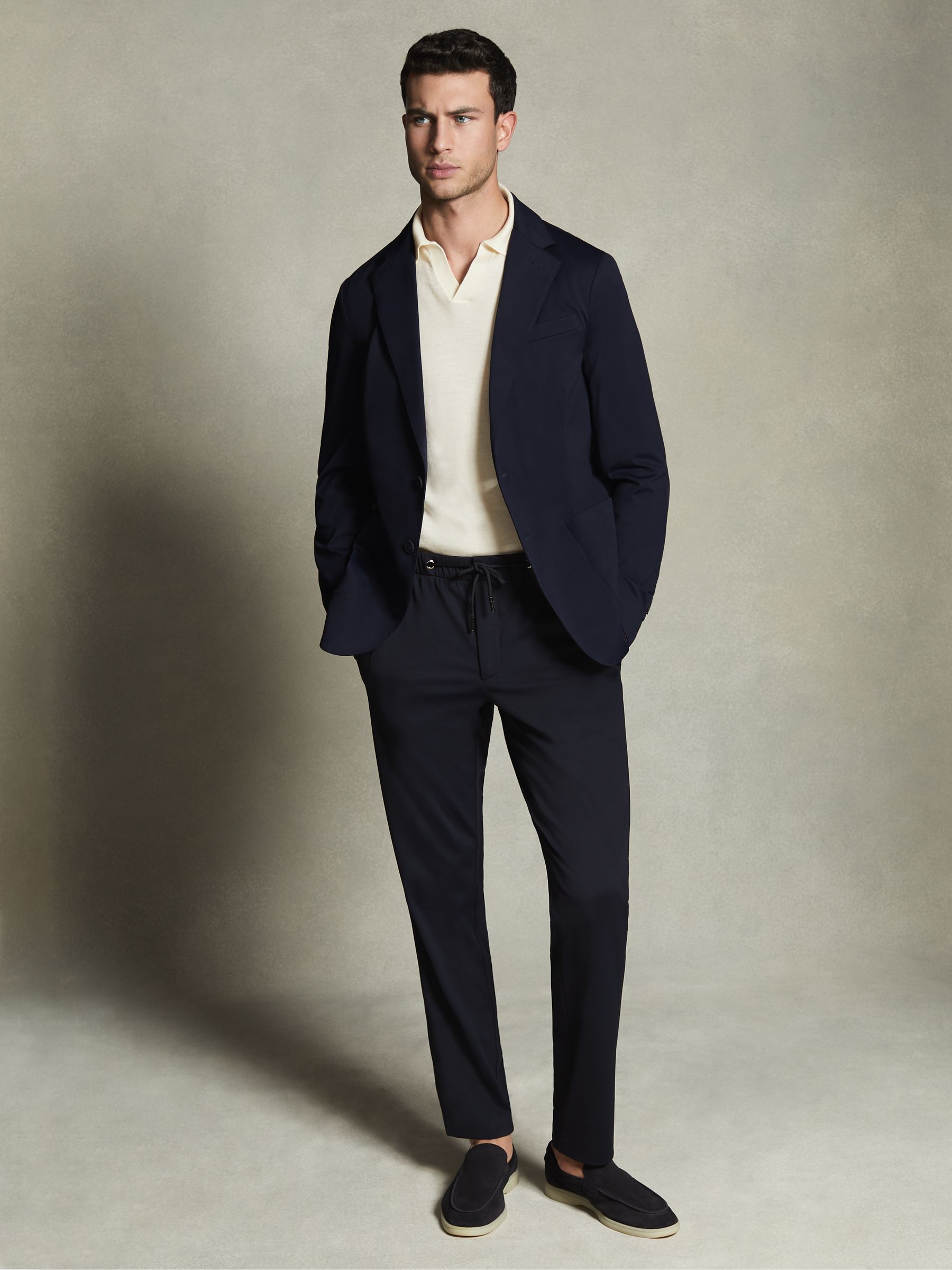 McLaren F1 Technical Single Breasted Blazer in Navy - Image 3 of 7