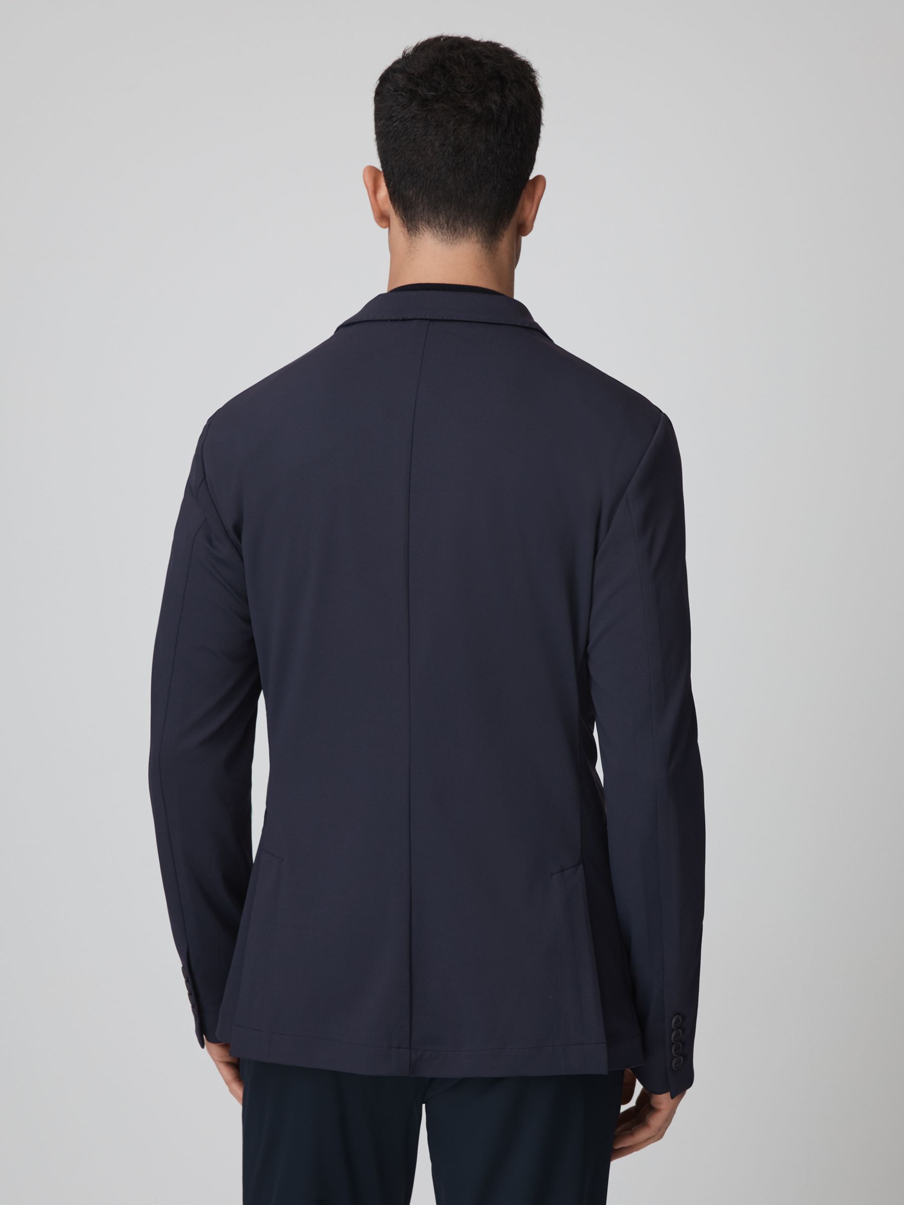 McLaren F1 Technical Single Breasted Blazer in Navy - Image 5 of 7