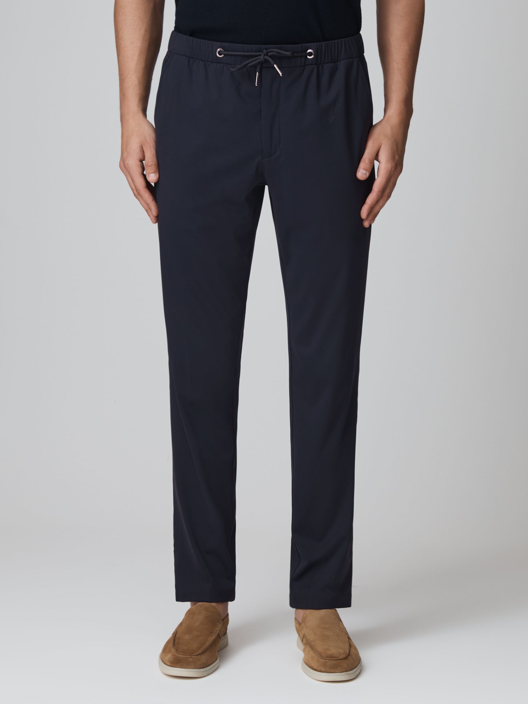 McLaren F1 Technical Drawstring Trousers in Navy - Image 1 of 8
