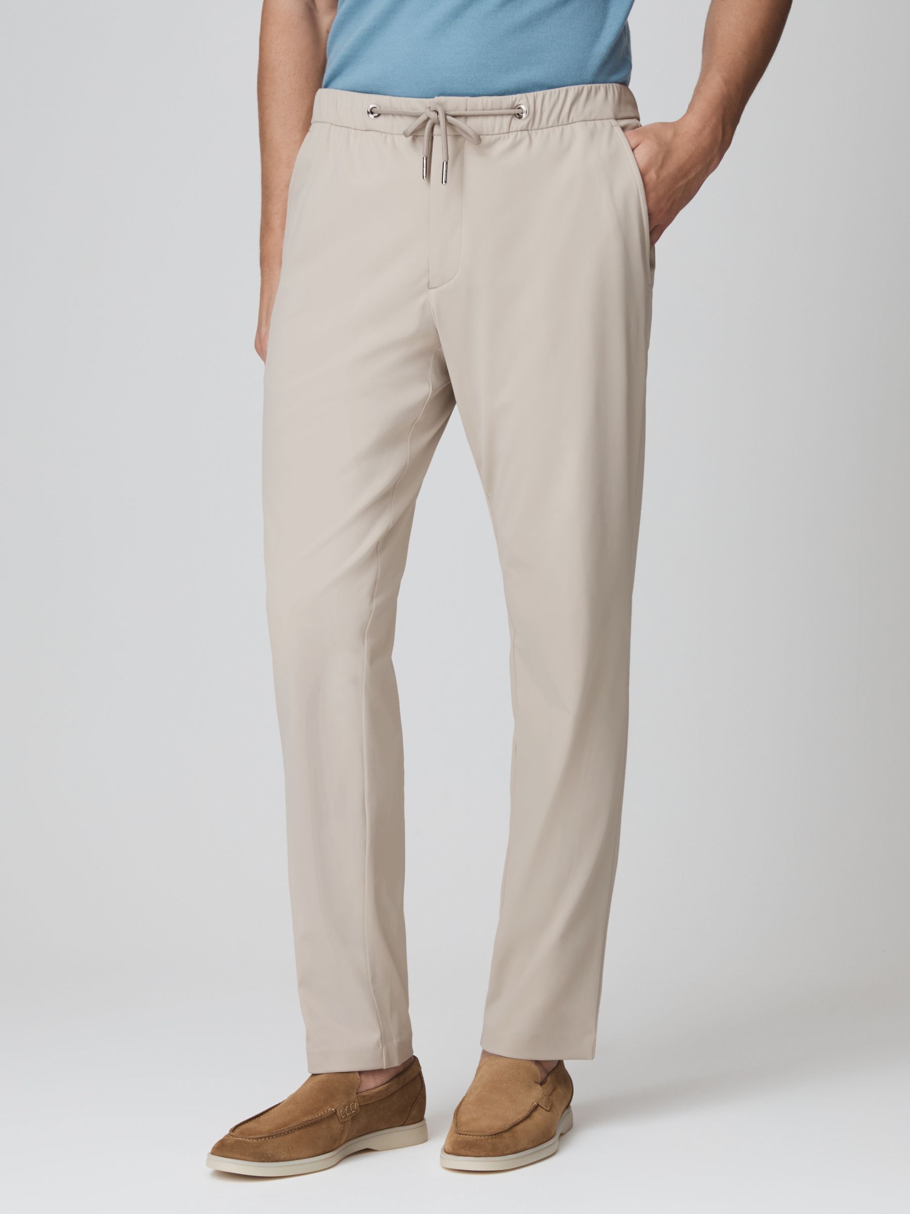 McLaren F1 Technical Drawstring Trousers in Stone - Image 4 of 7