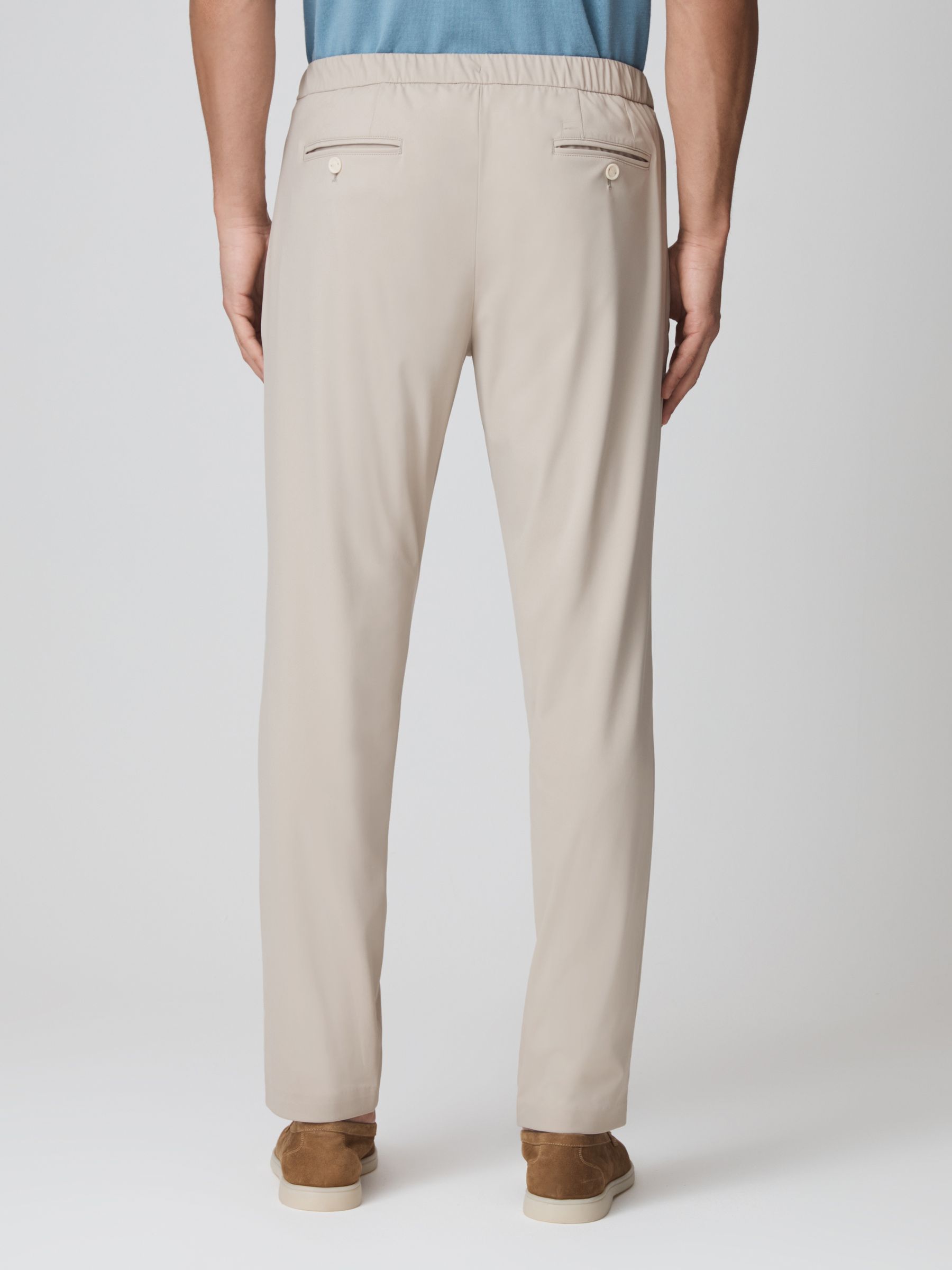 Reiss McLaren F1 Technical Drawstring Trousers in Stone - REISS