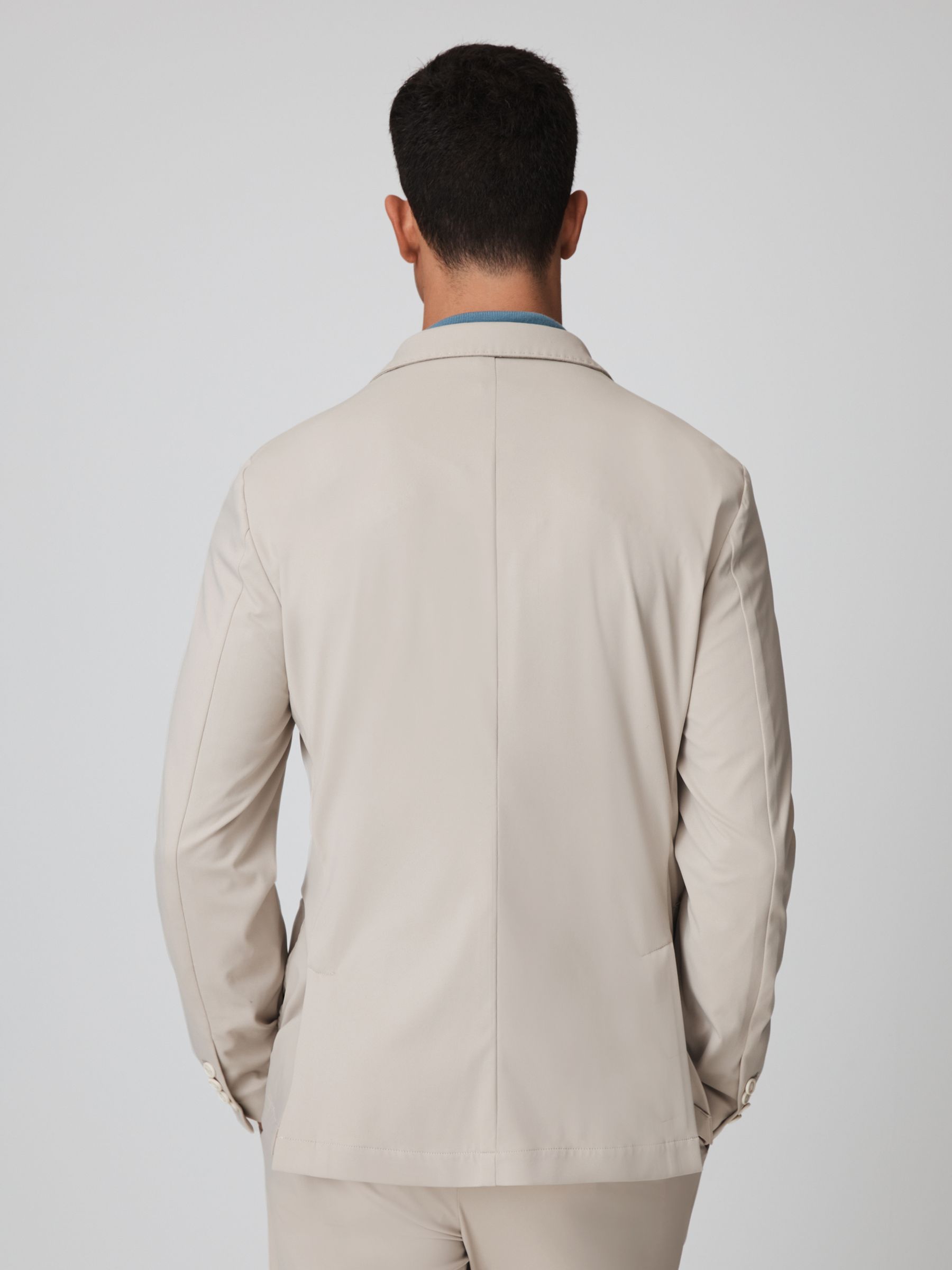 McLaren F1 Technical Single Breasted Blazer in Stone - Image 5 of 7