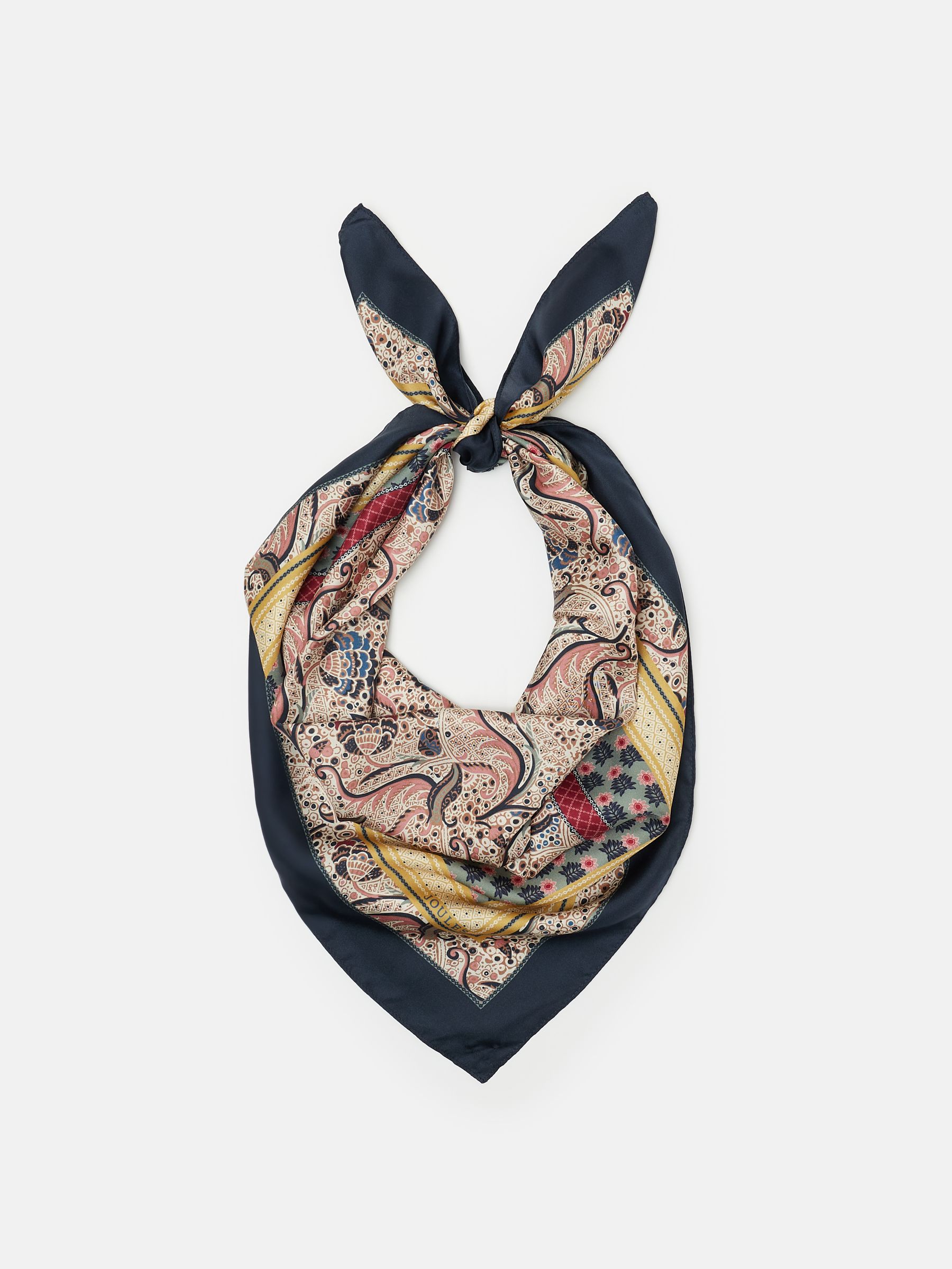 Bloomfield Multi Square Silk Scarf - Image 5 of 6
