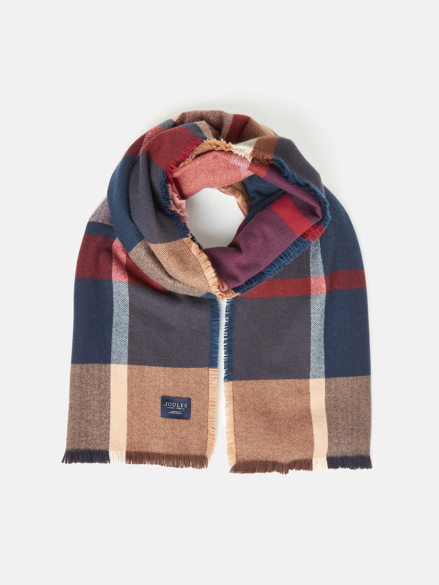 Bracewell Checked Blanket Scarf - Image 3 of 7