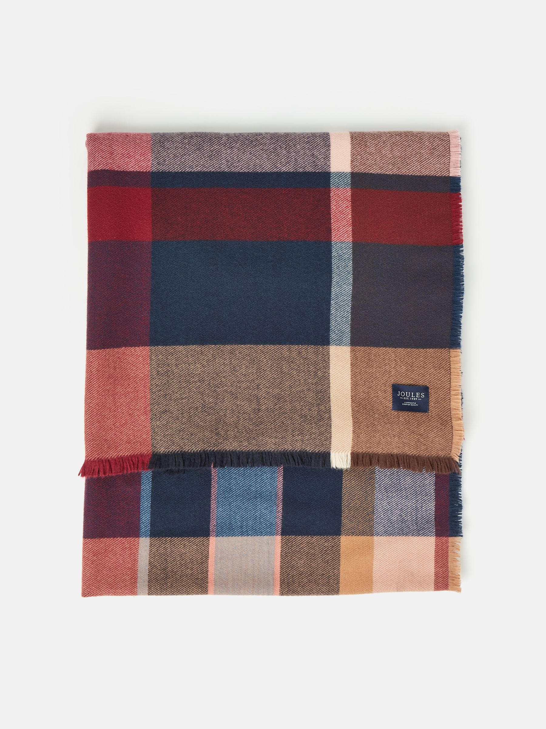 Bracewell Checked Blanket Scarf - Image 5 of 7