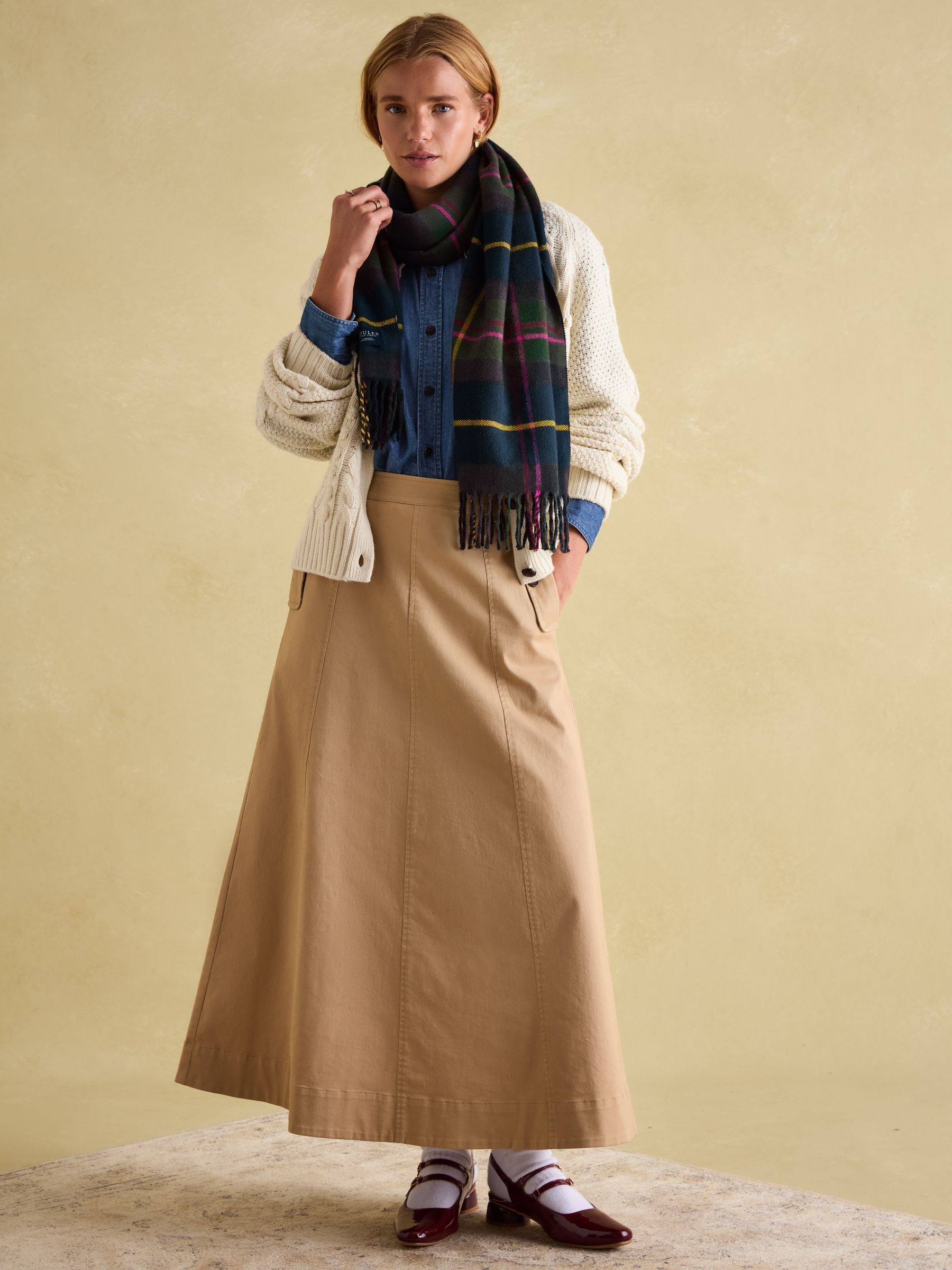 Langtree Navy Scarf - Image 3 of 6