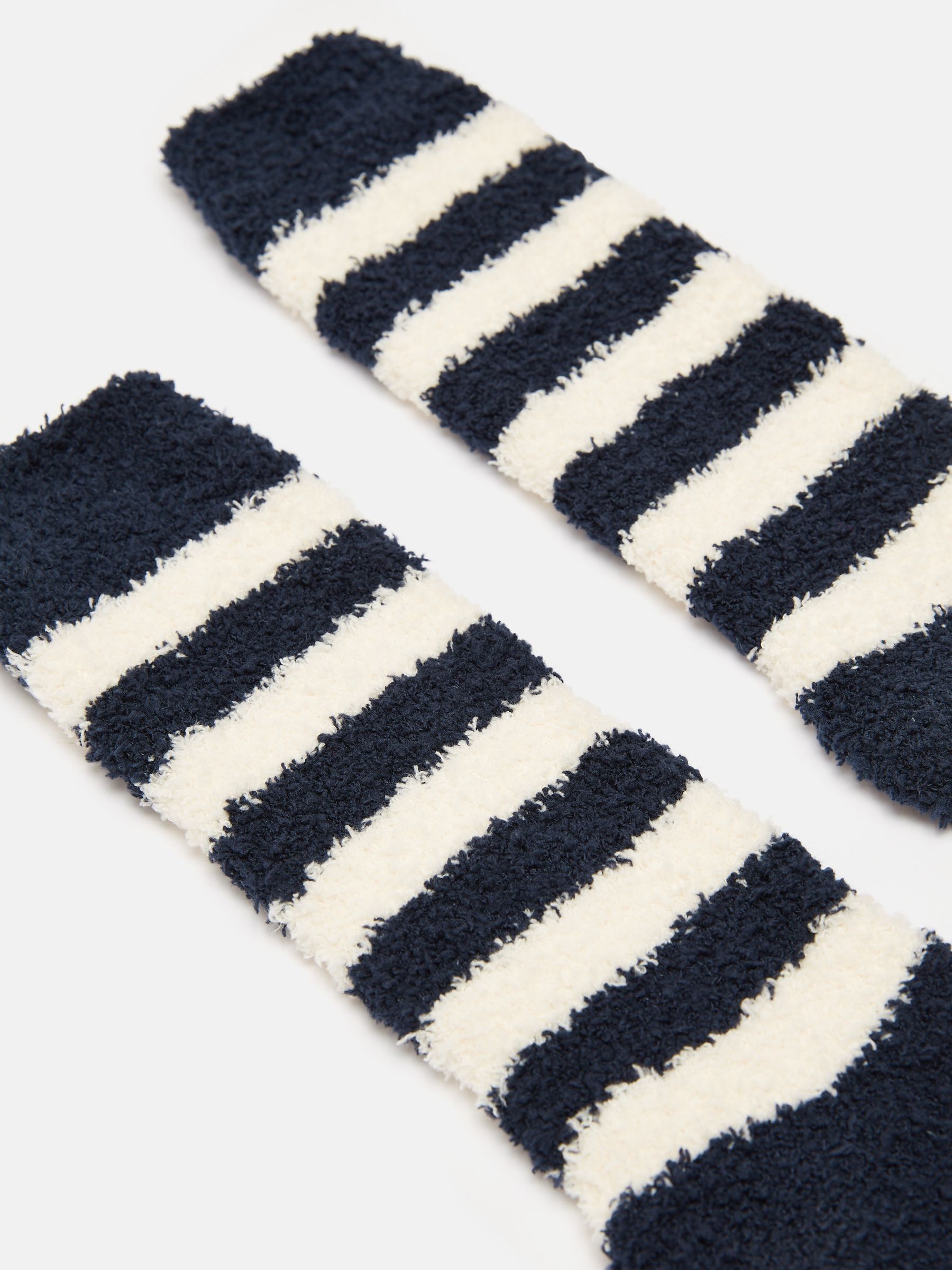 Women's Fluffy Navy Socks (size 4-8) - Image 2 of 2